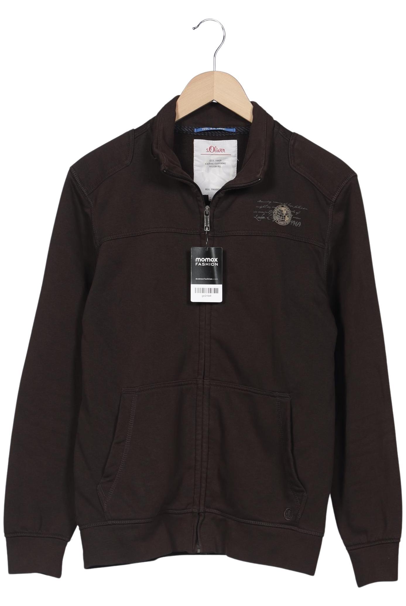 

s.Oliver Herren Sweatshirt, braun, Gr. 48