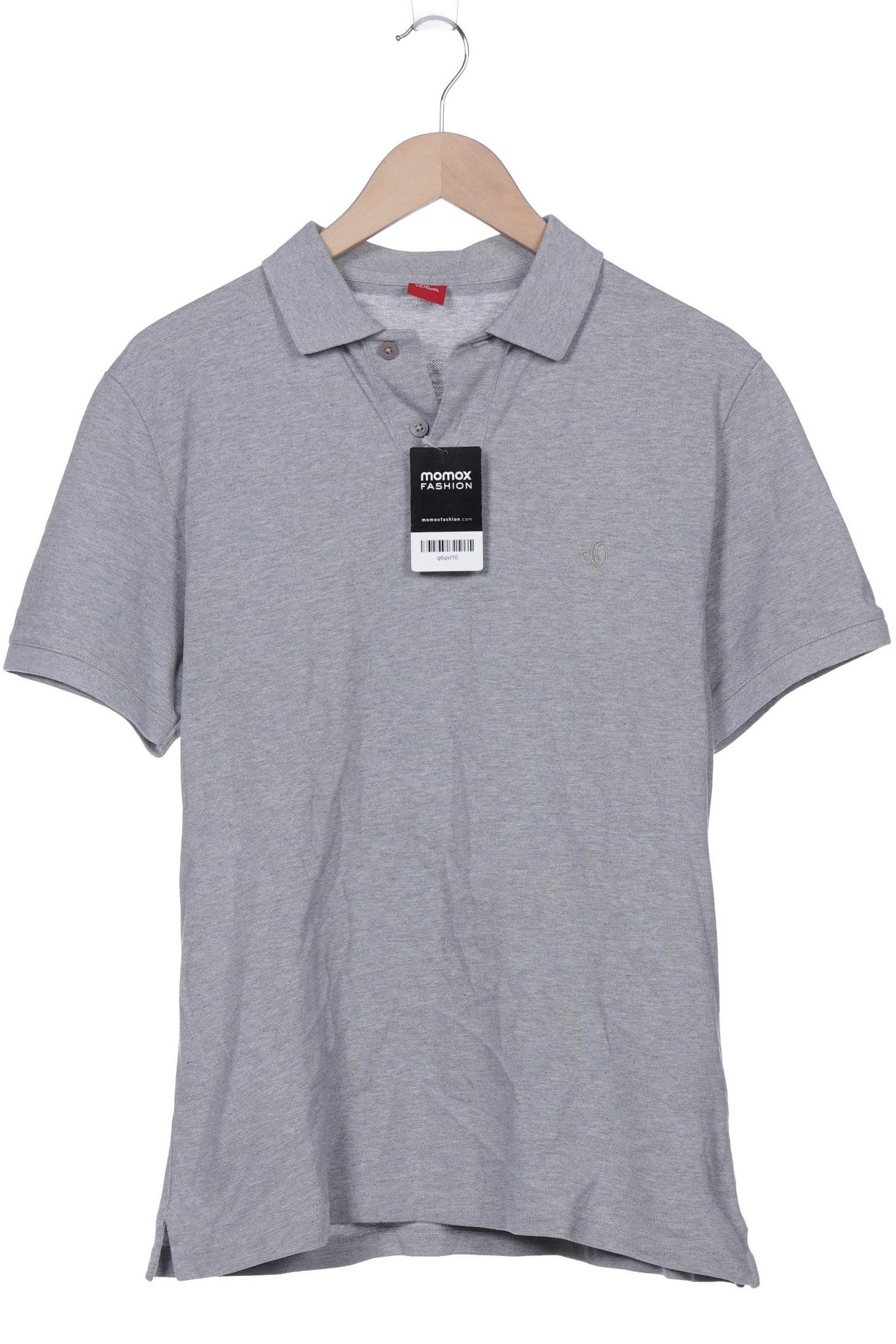 

s.Oliver Herren Poloshirt, grau, Gr. 52