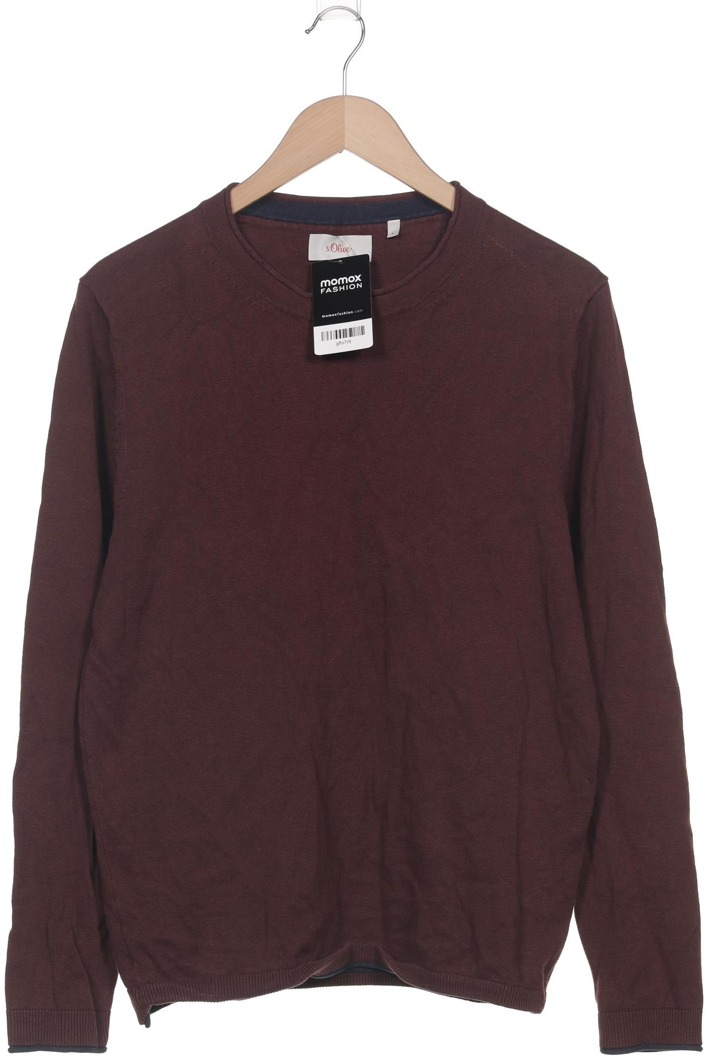 

s.Oliver Herren Pullover, bordeaux, Gr. 52