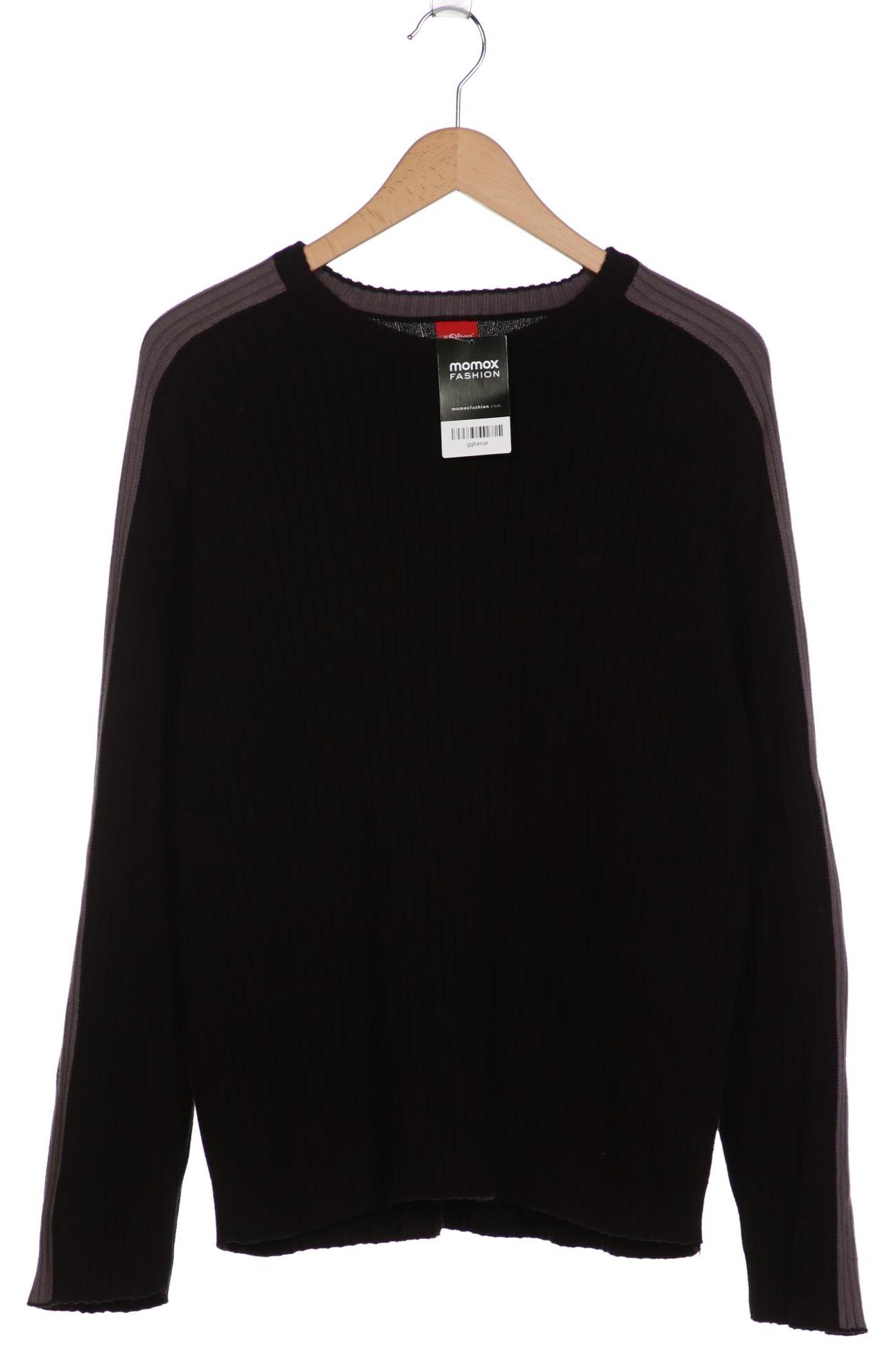 

s.Oliver Herren Pullover, schwarz, Gr. 54