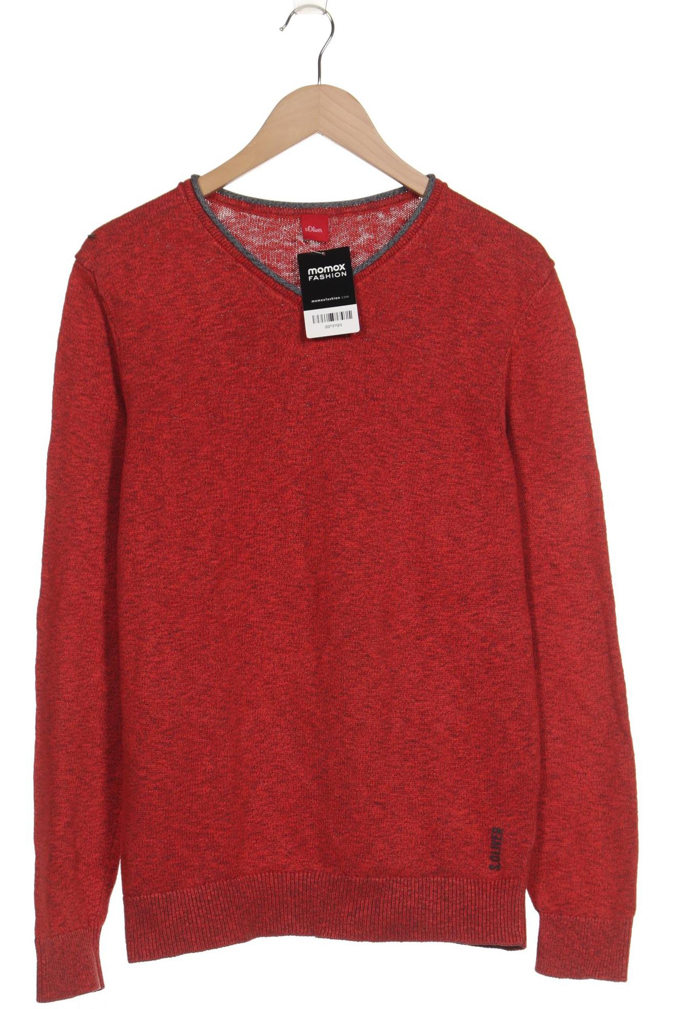 

s.Oliver Herren Pullover, rot, Gr. 52