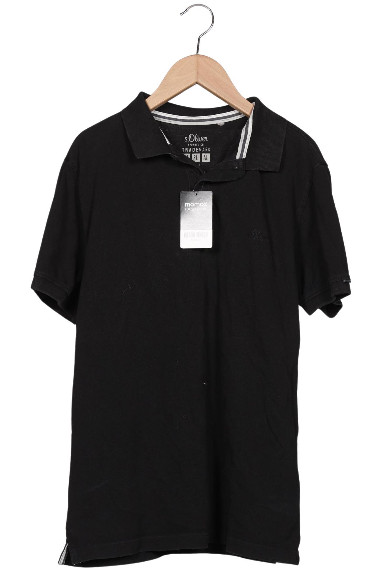 

s.Oliver Herren Poloshirt, schwarz, Gr. 52