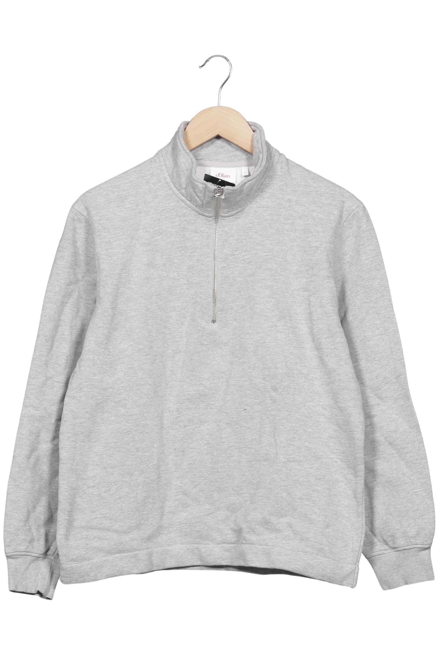 

s.Oliver Herren Sweatshirt, grau, Gr. 52