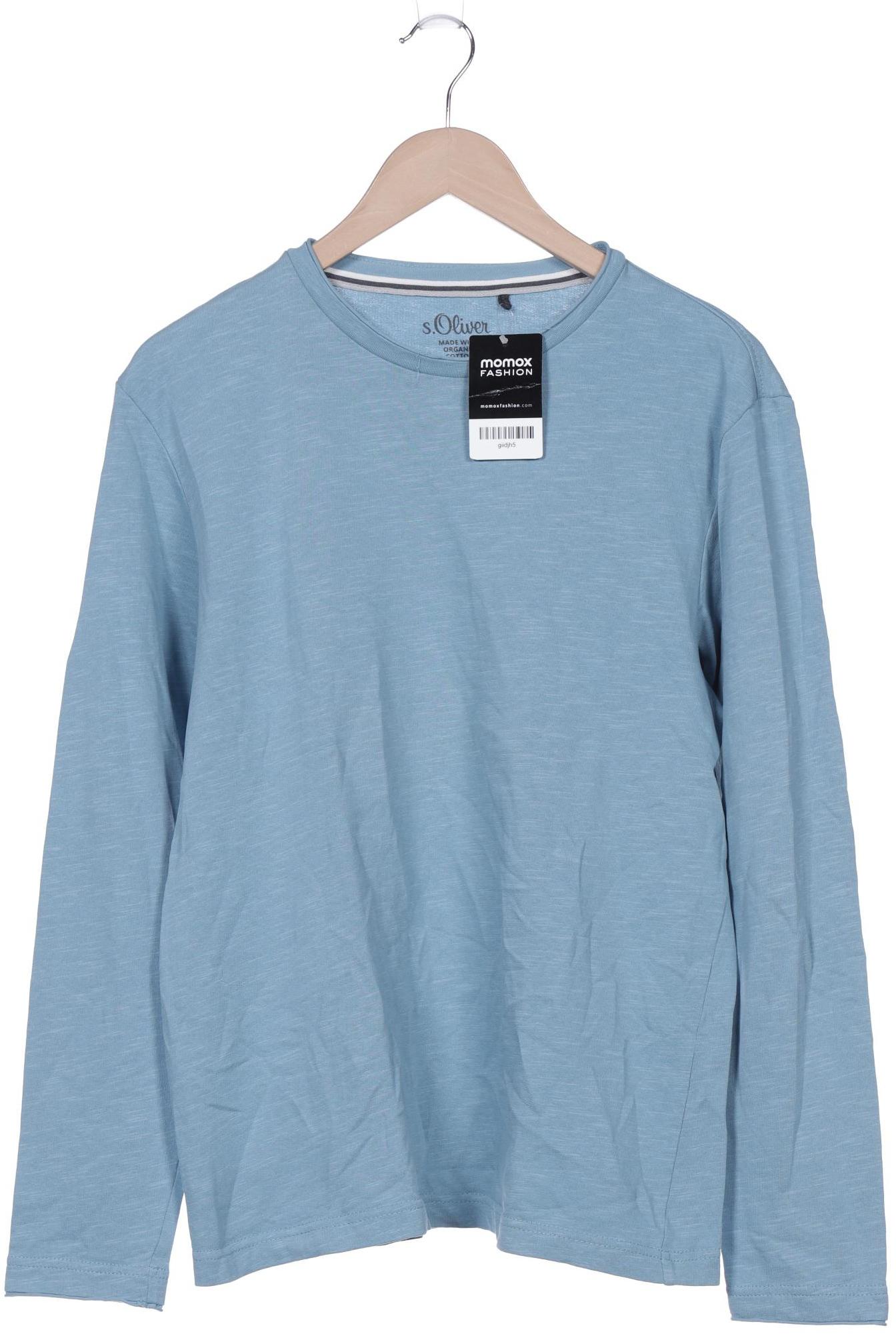 

s.Oliver Herren Sweatshirt, hellblau, Gr. 52