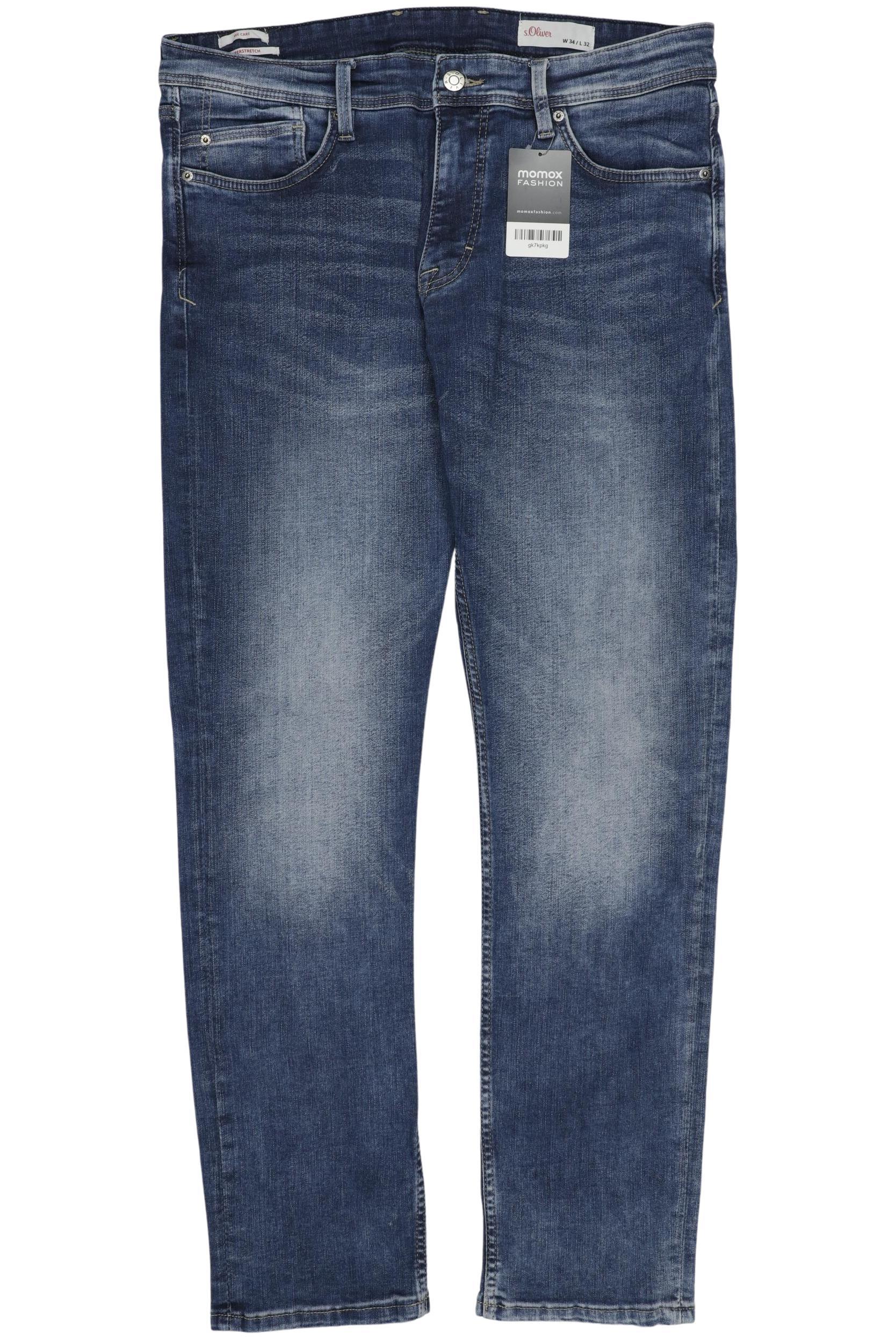 

s.Oliver Herren Jeans, blau, Gr. 34