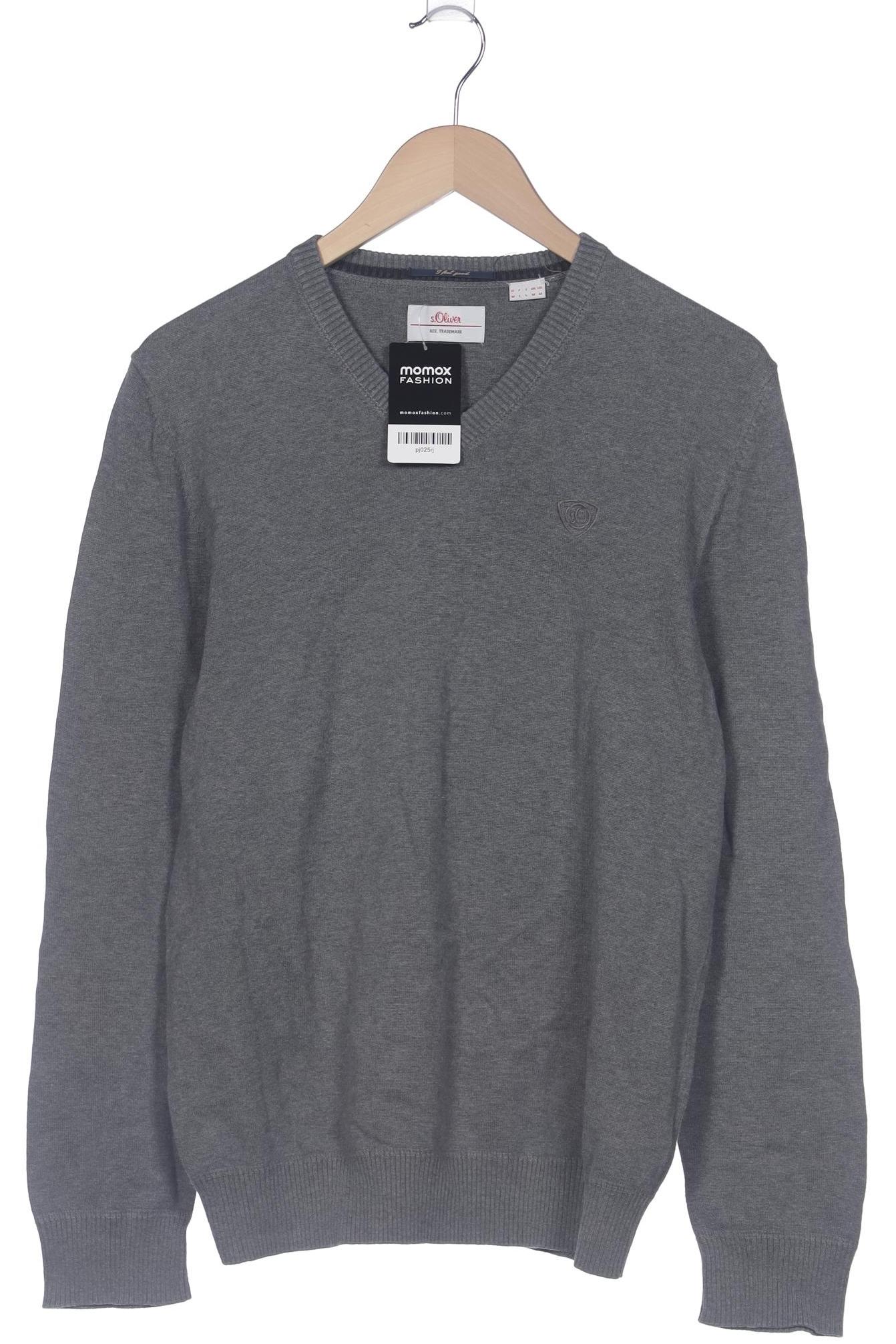 Thumbnail - s.Oliver Herren Pullover, grau, Gr. 48