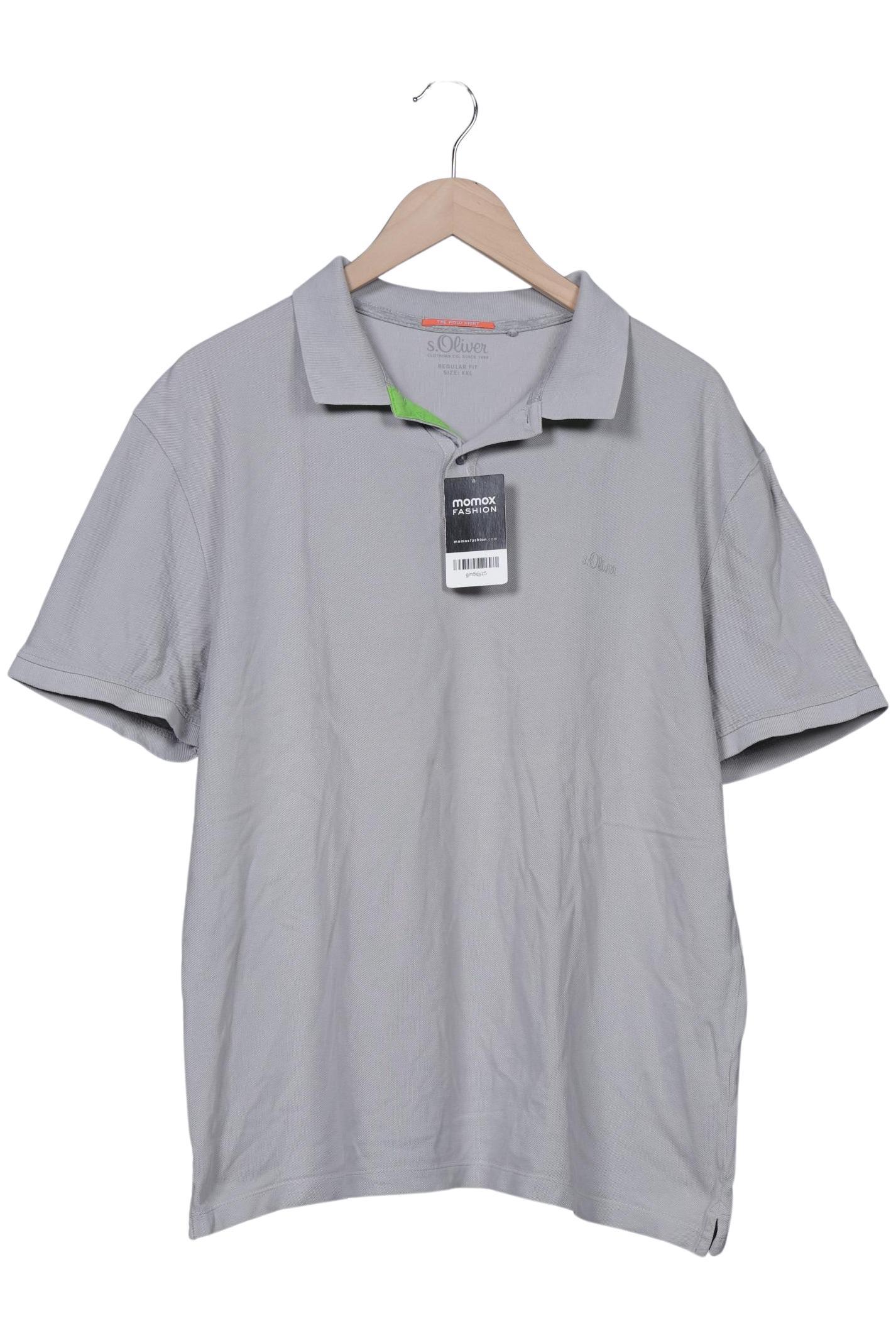 

s.Oliver Herren Poloshirt, grau, Gr. 56