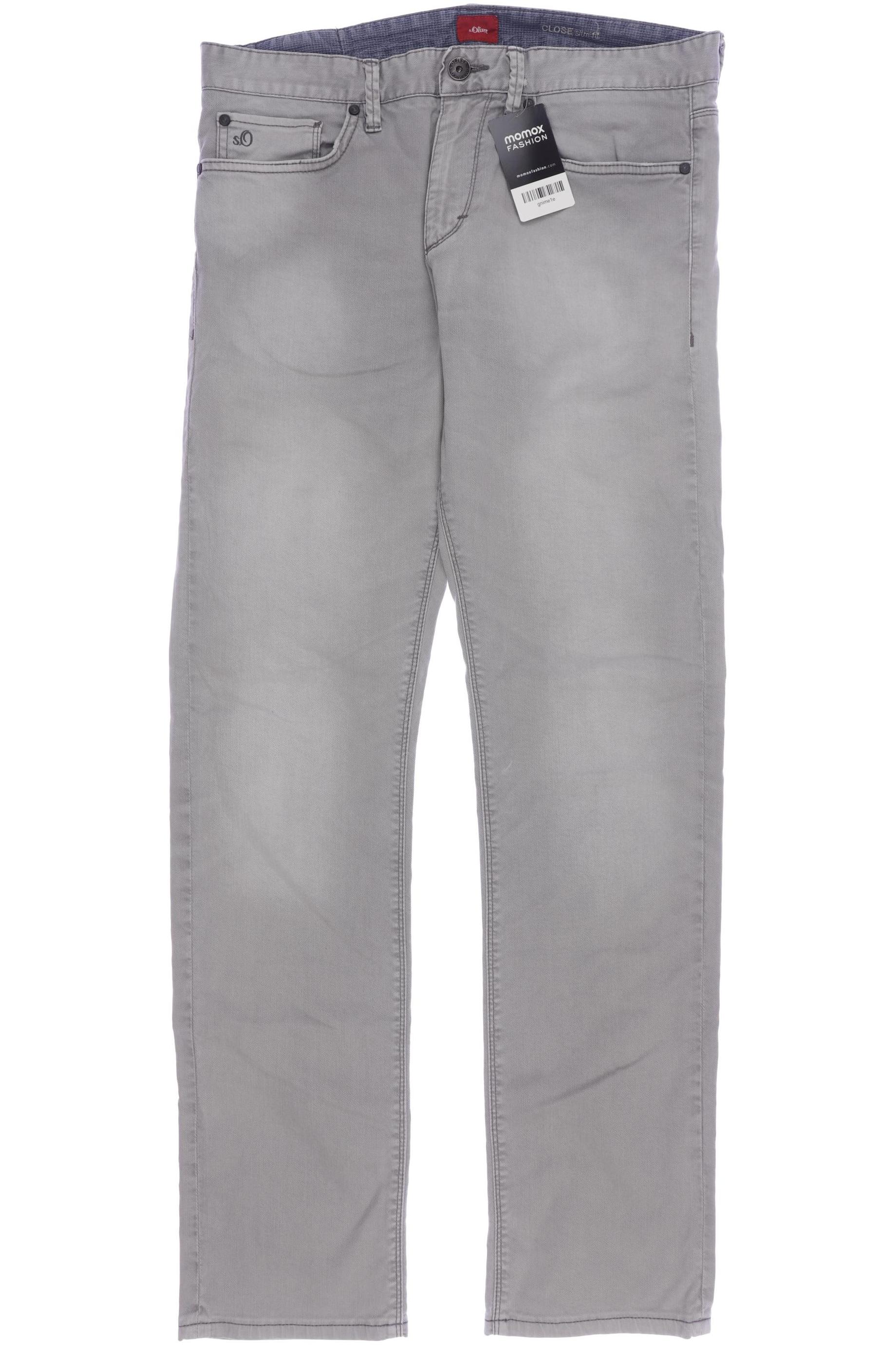 

s.Oliver Herren Jeans, grau, Gr. 33