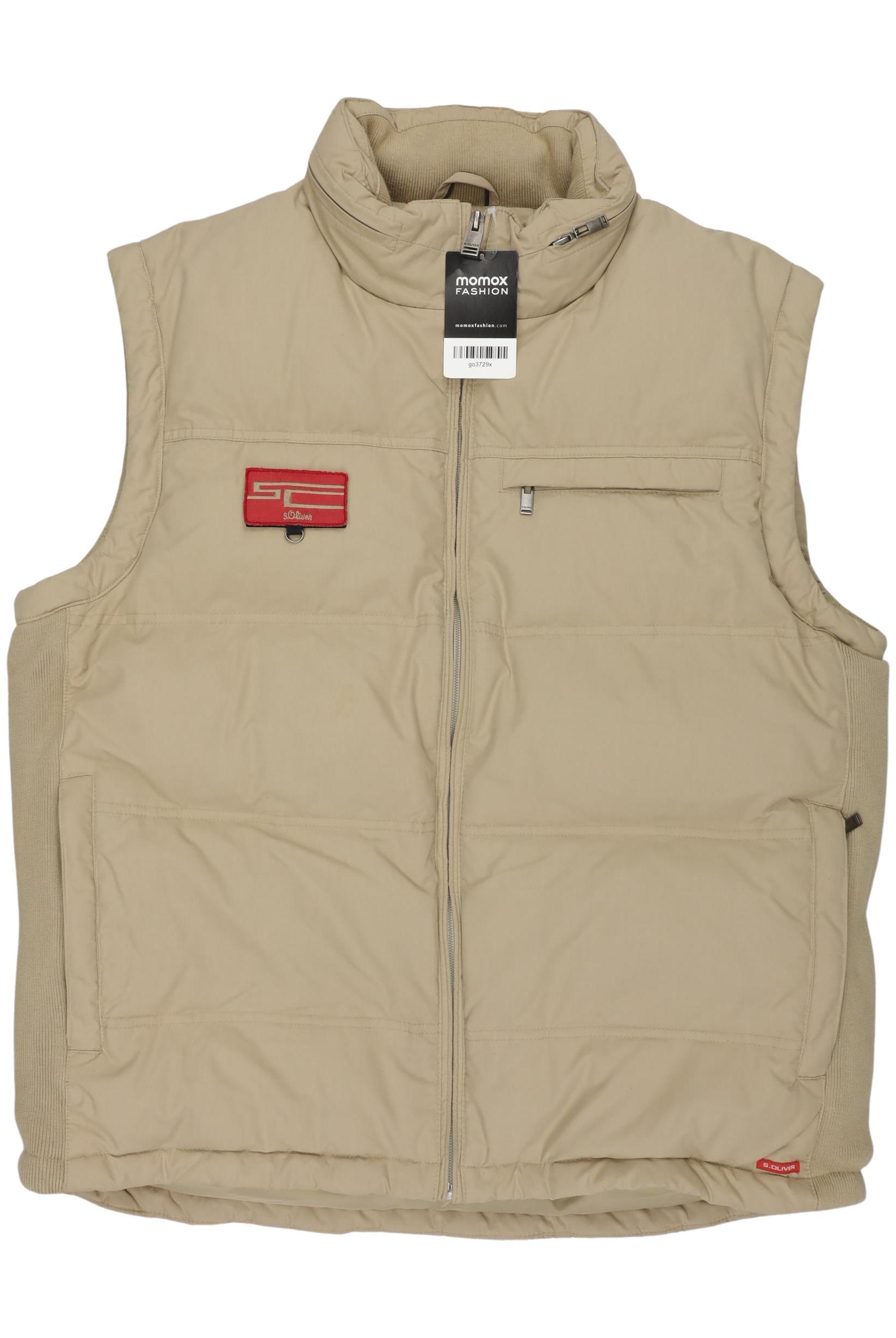 

s.Oliver Herren Weste, beige, Gr. 54