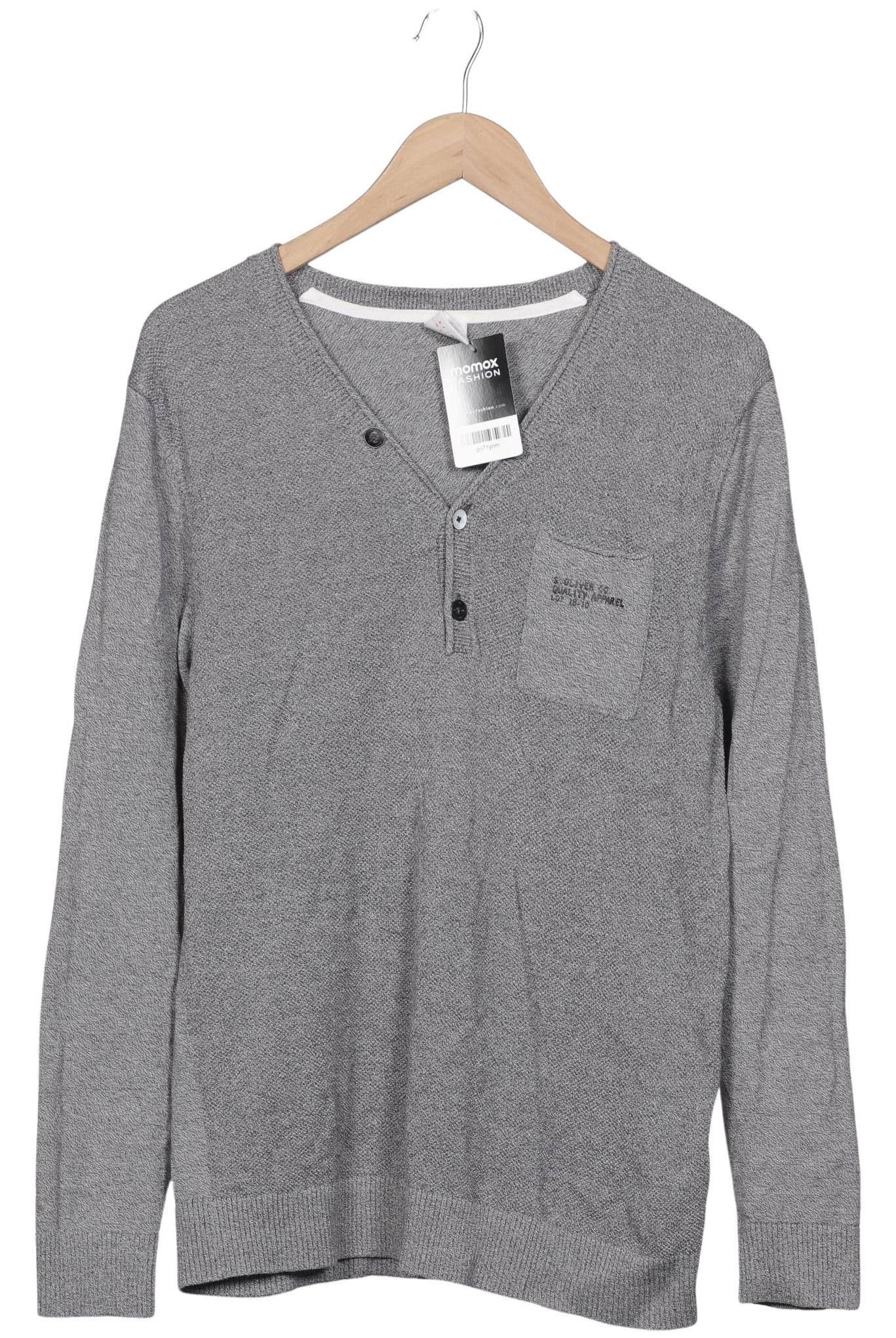 

s.Oliver Herren Pullover, grau, Gr. 48