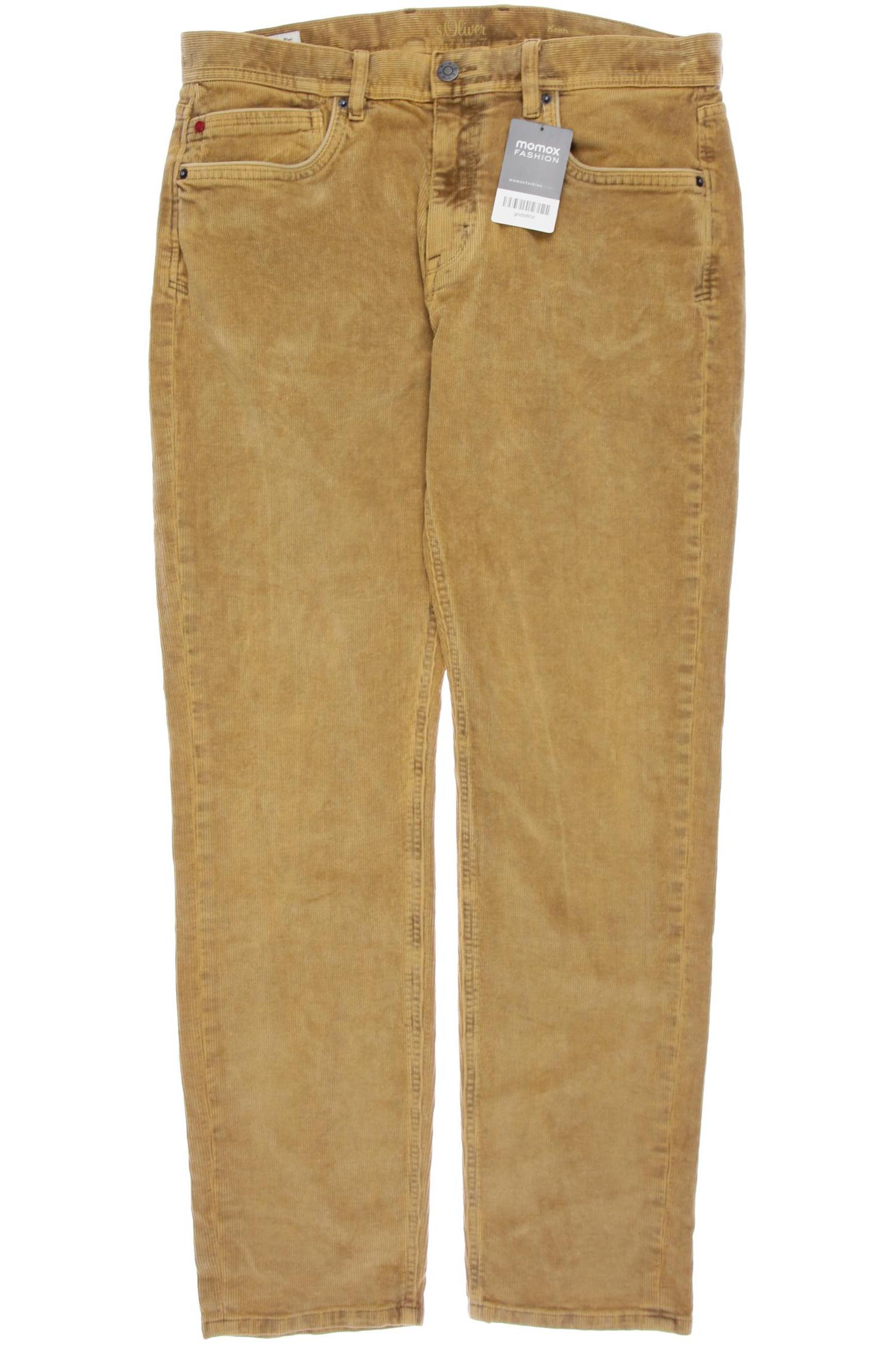 

s.Oliver Herren Stoffhose, beige, Gr. 34
