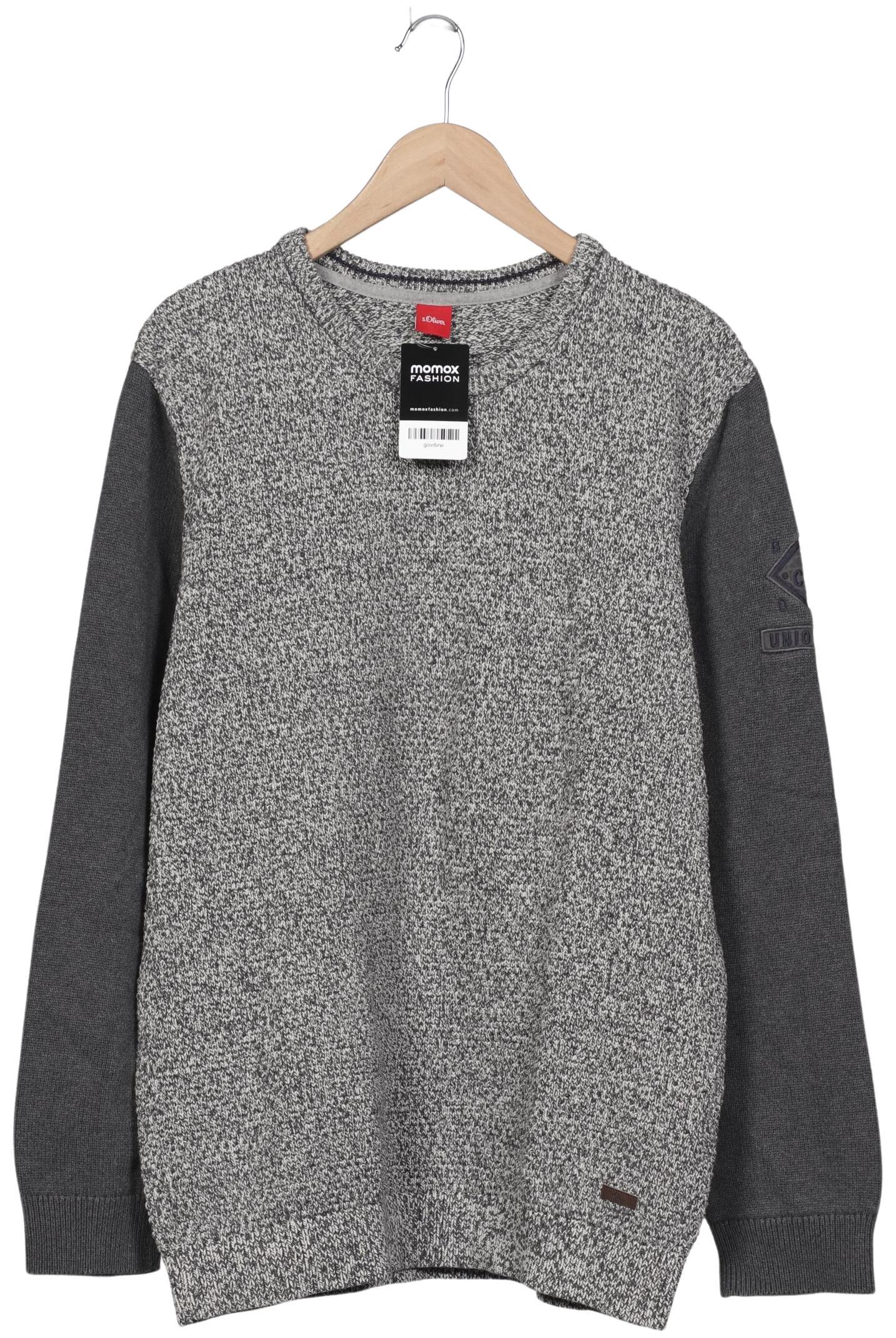 

s.Oliver Herren Pullover, grau, Gr. 56