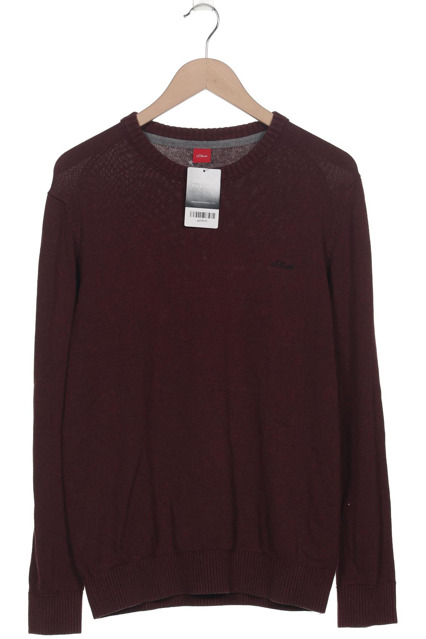 Thumbnail - s.Oliver Herren Pullover, bordeaux, Gr. 52