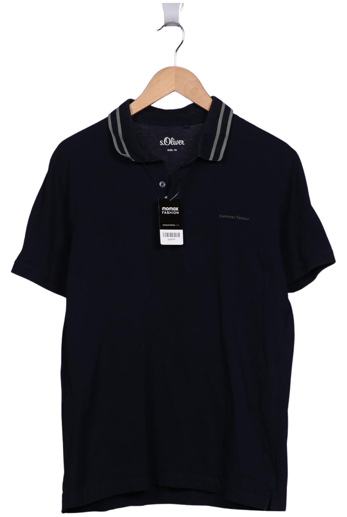 

s.Oliver Herren Poloshirt, marineblau, Gr. 54