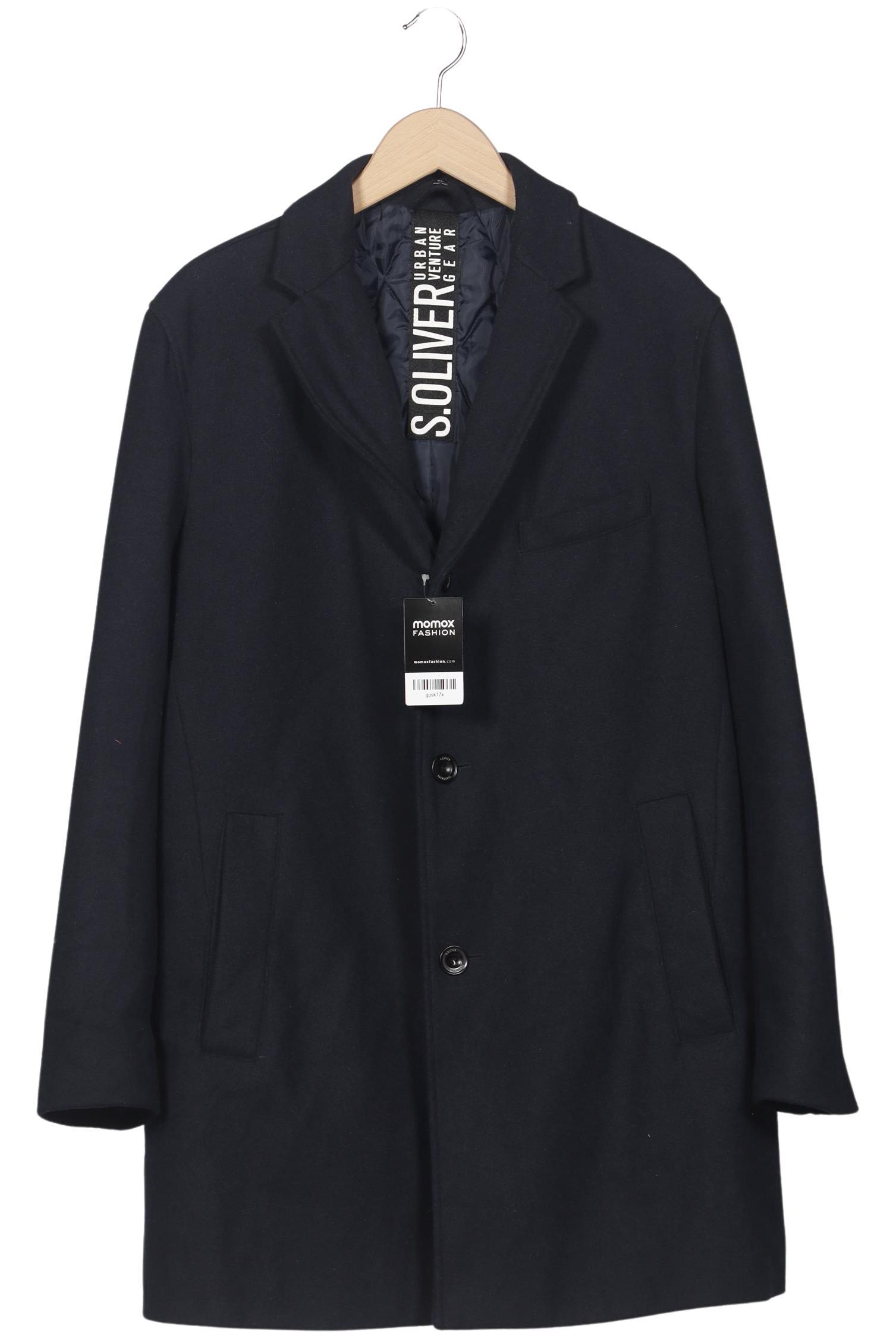 

s.Oliver Herren Mantel, marineblau, Gr. 54