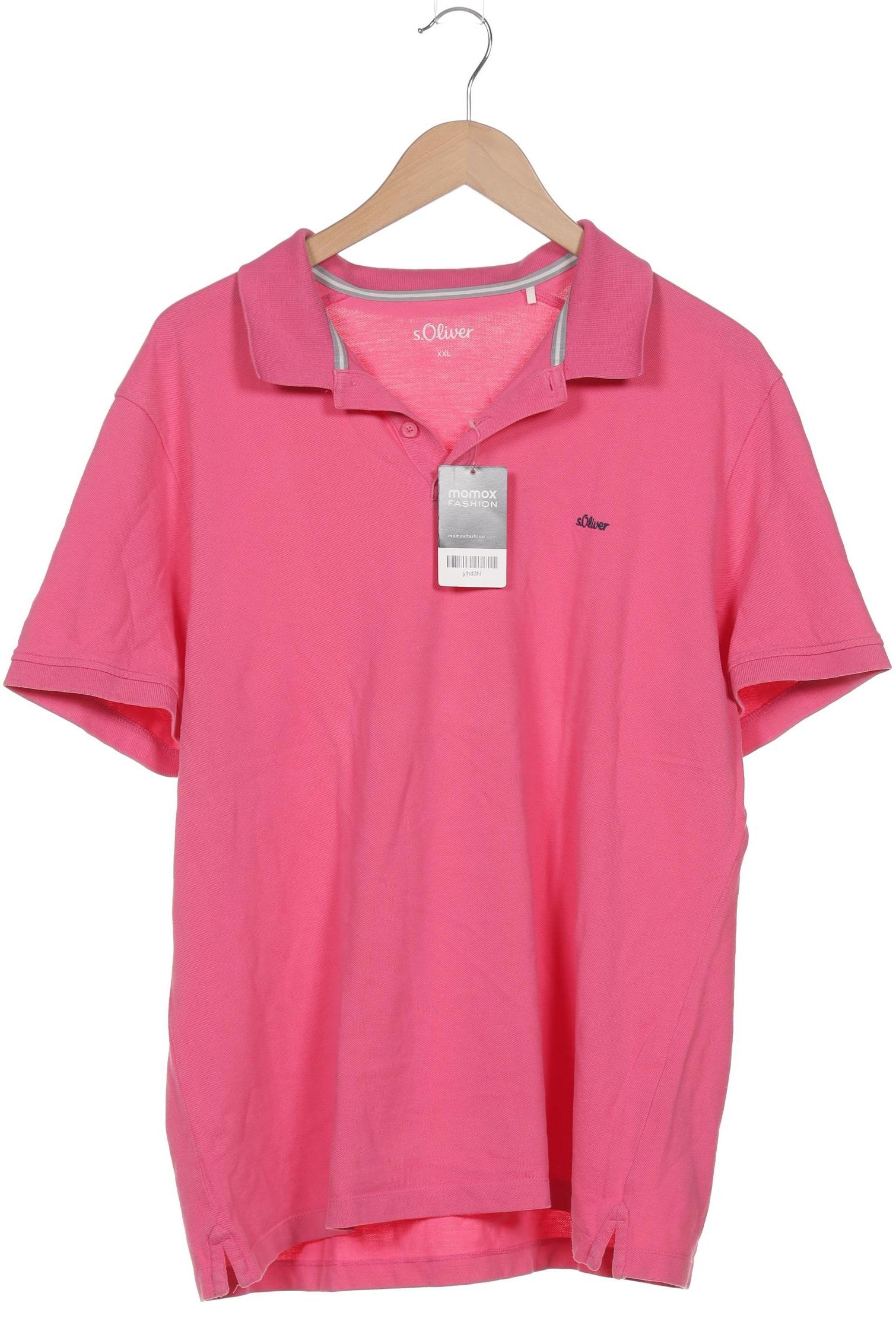 

s.Oliver Herren Poloshirt, pink, Gr. 56