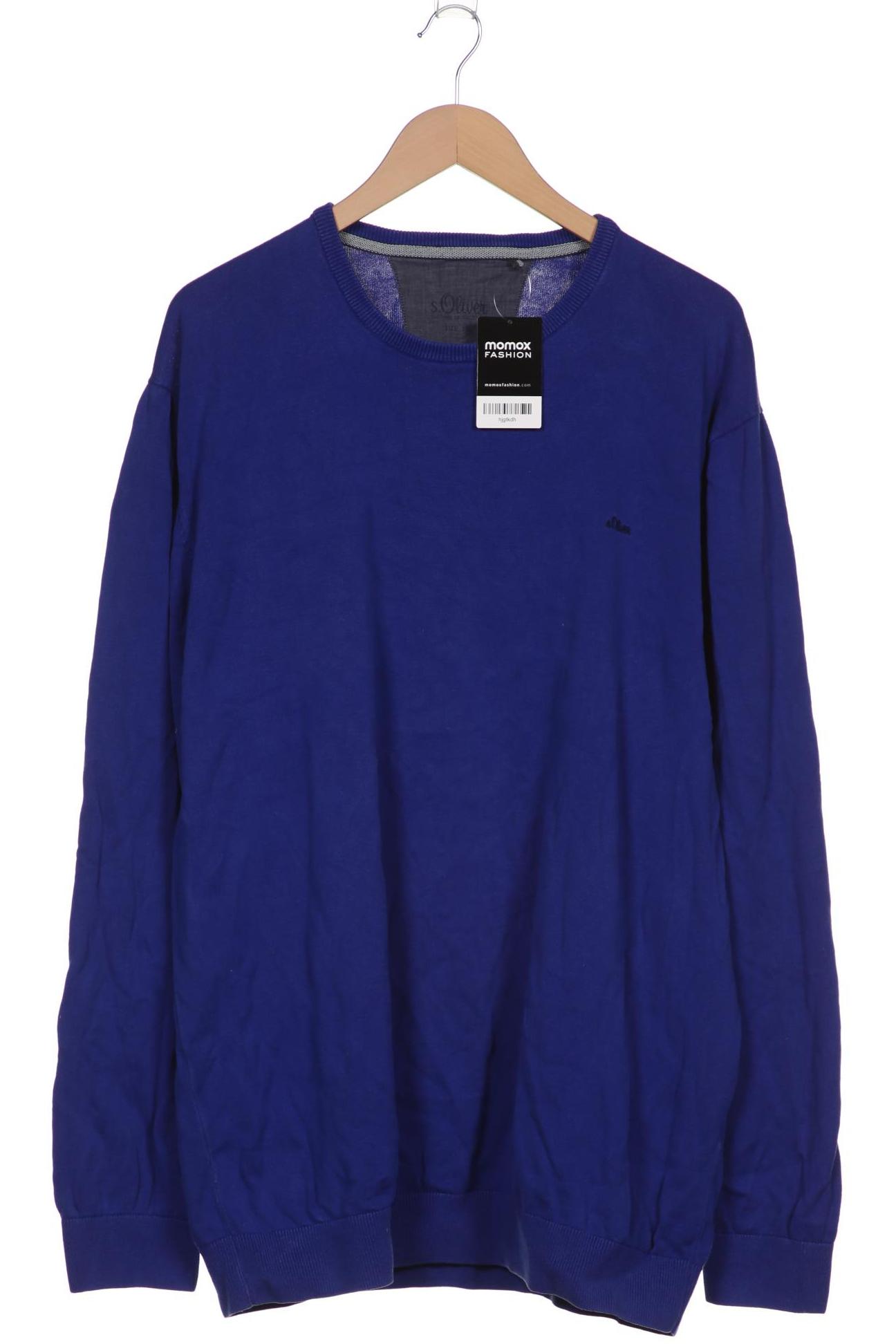 

s.Oliver Herren Pullover, blau, Gr. 58