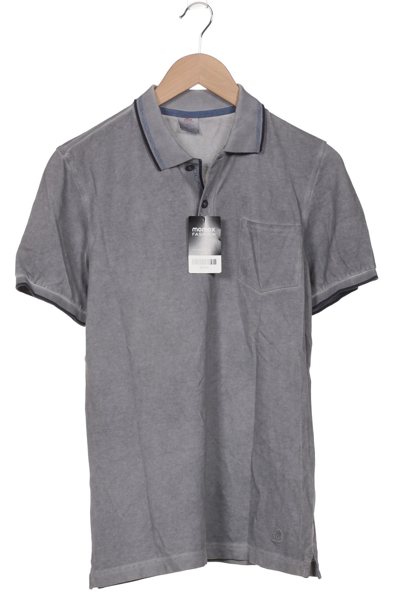 

s.Oliver Herren Poloshirt, grau, Gr. 48