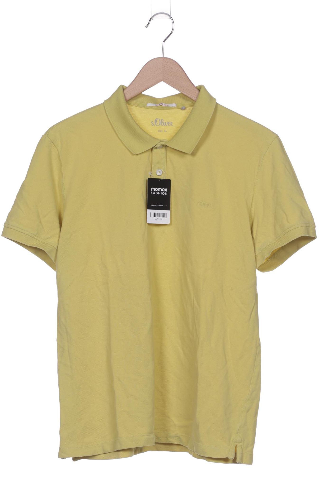 

s.Oliver Herren Poloshirt, gelb, Gr. 54