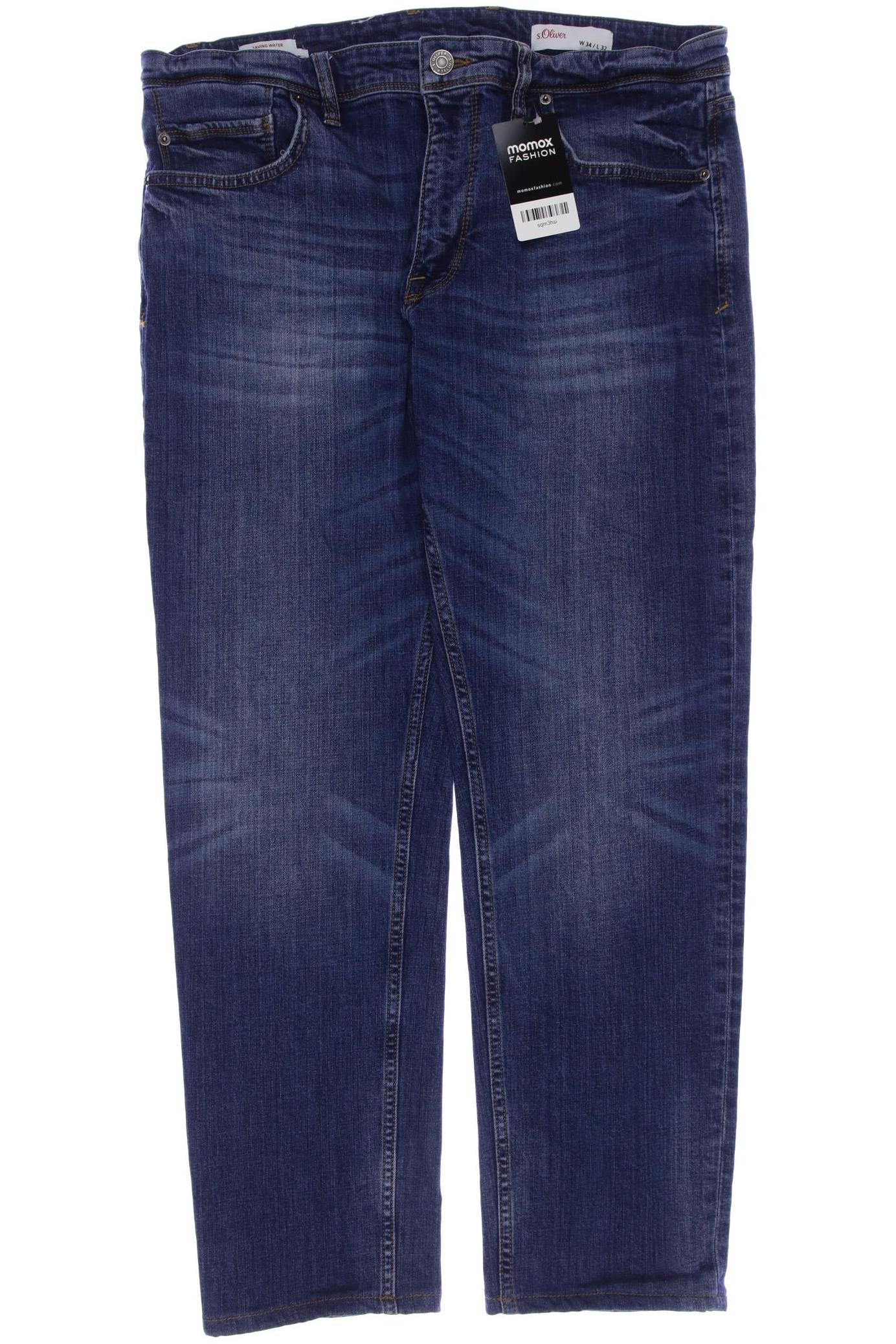 

s.Oliver Herren Jeans, blau, Gr. 34