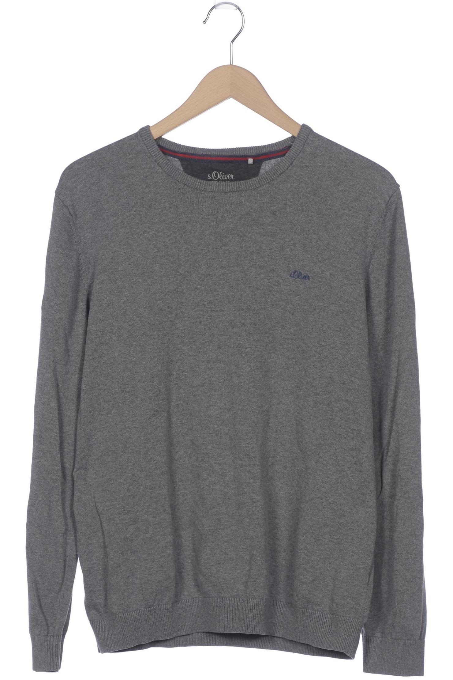 

s.Oliver Herren Pullover, grau, Gr. 52