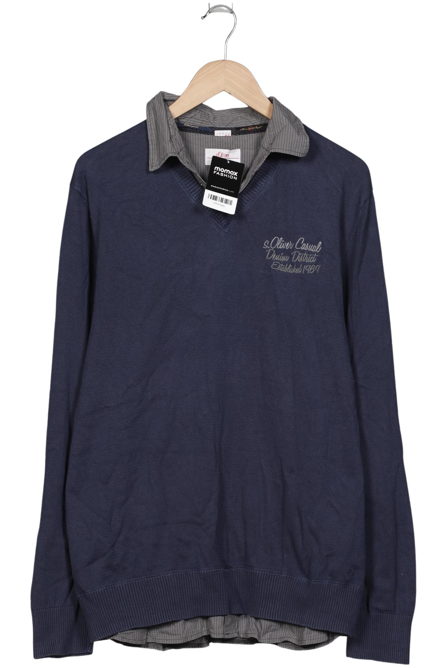 

s.Oliver Herren Pullover, marineblau, Gr. 54