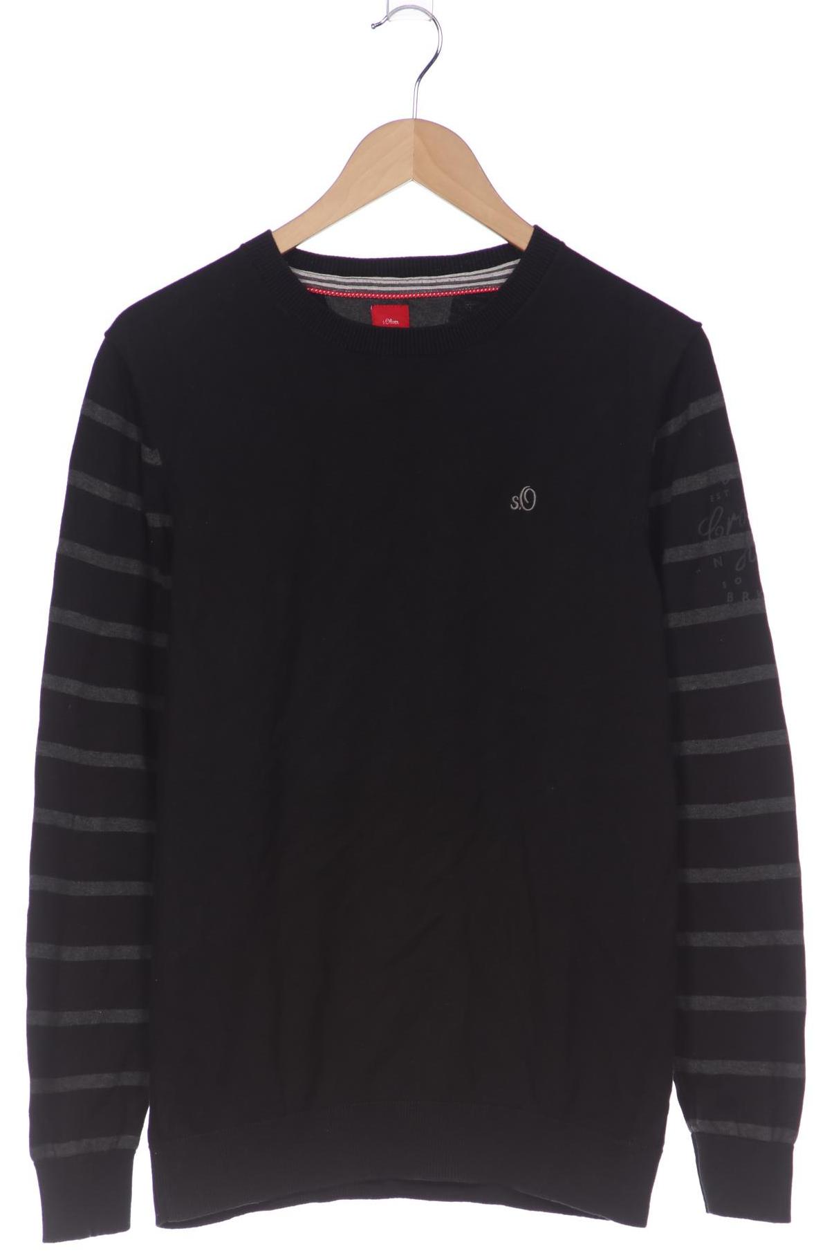 

s.Oliver Herren Pullover, schwarz, Gr. 52