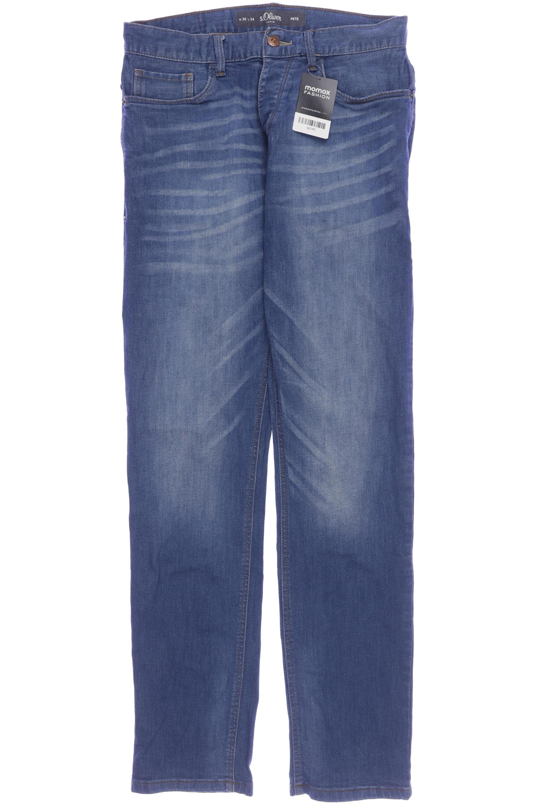 

s.Oliver Herren Jeans, blau, Gr. 30