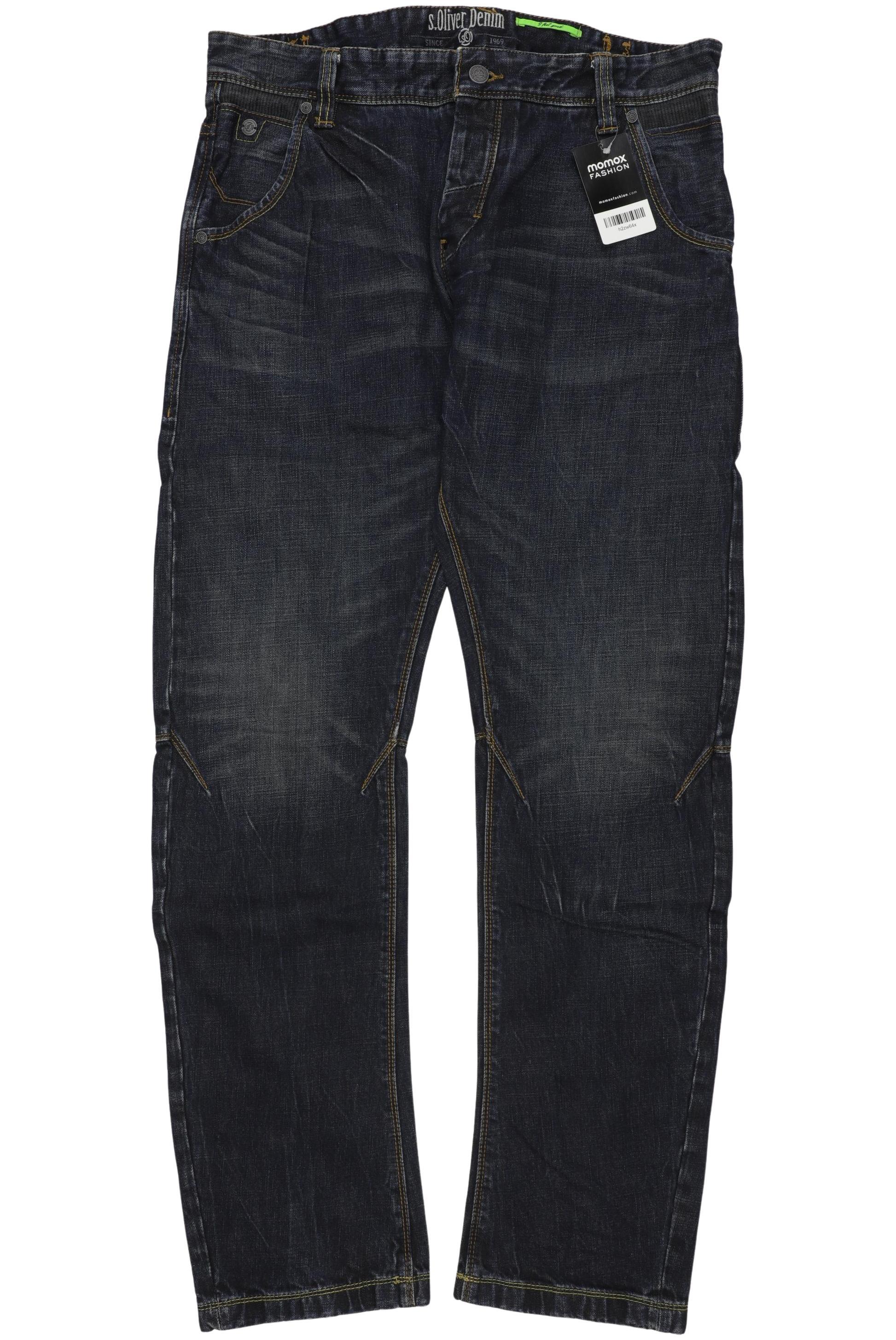 

s.Oliver Herren Jeans, marineblau, Gr. 34