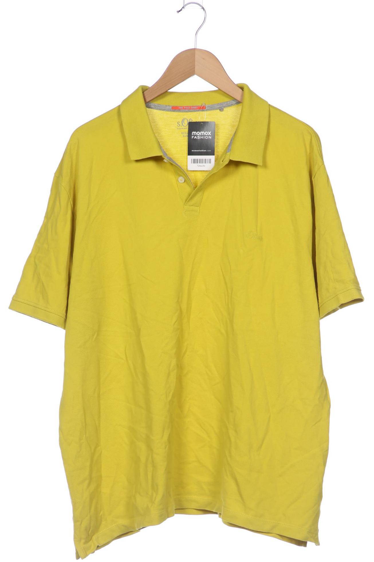 

s.Oliver Herren Poloshirt, gelb, Gr. 58