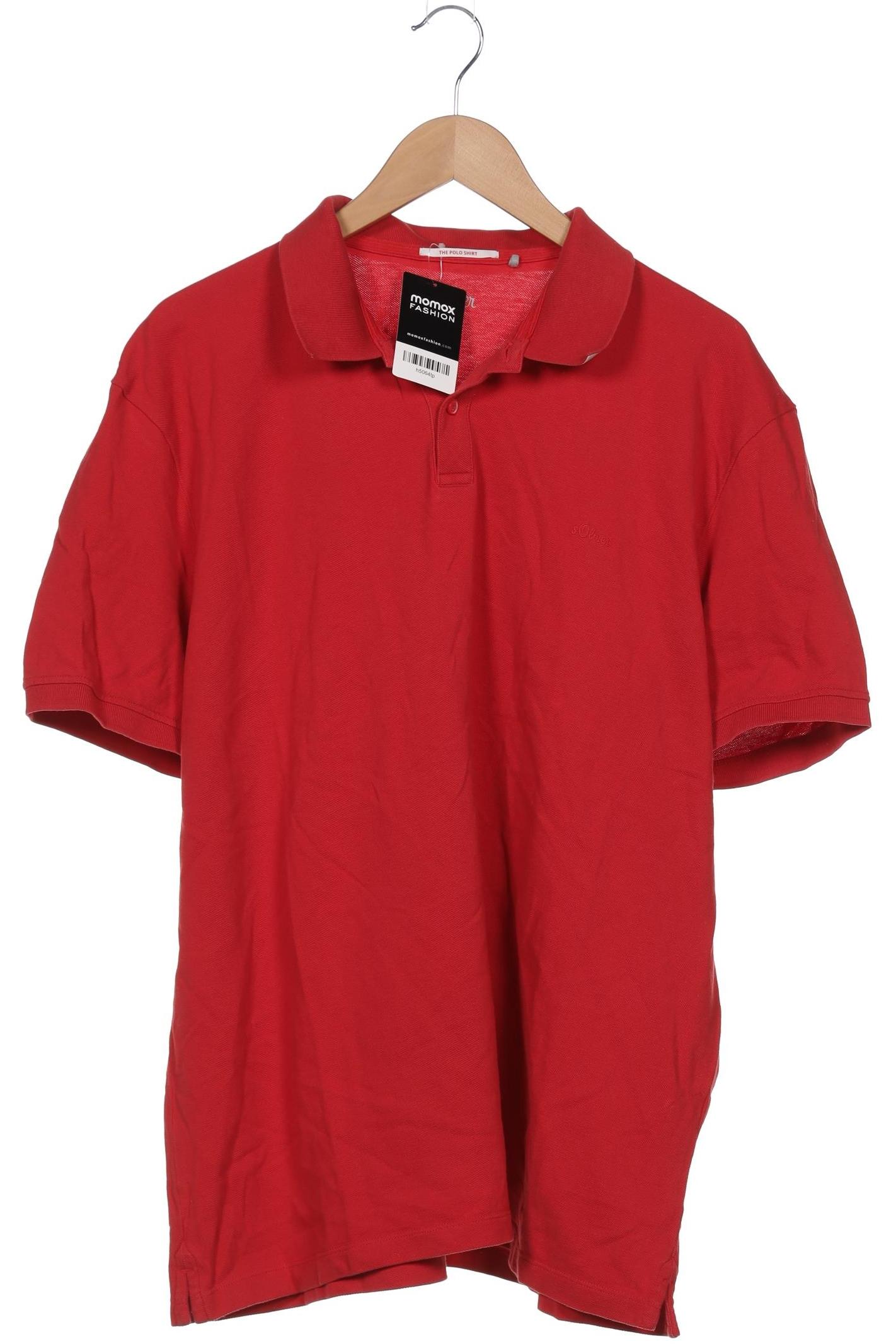 

s.Oliver Herren Poloshirt, rot, Gr. 58