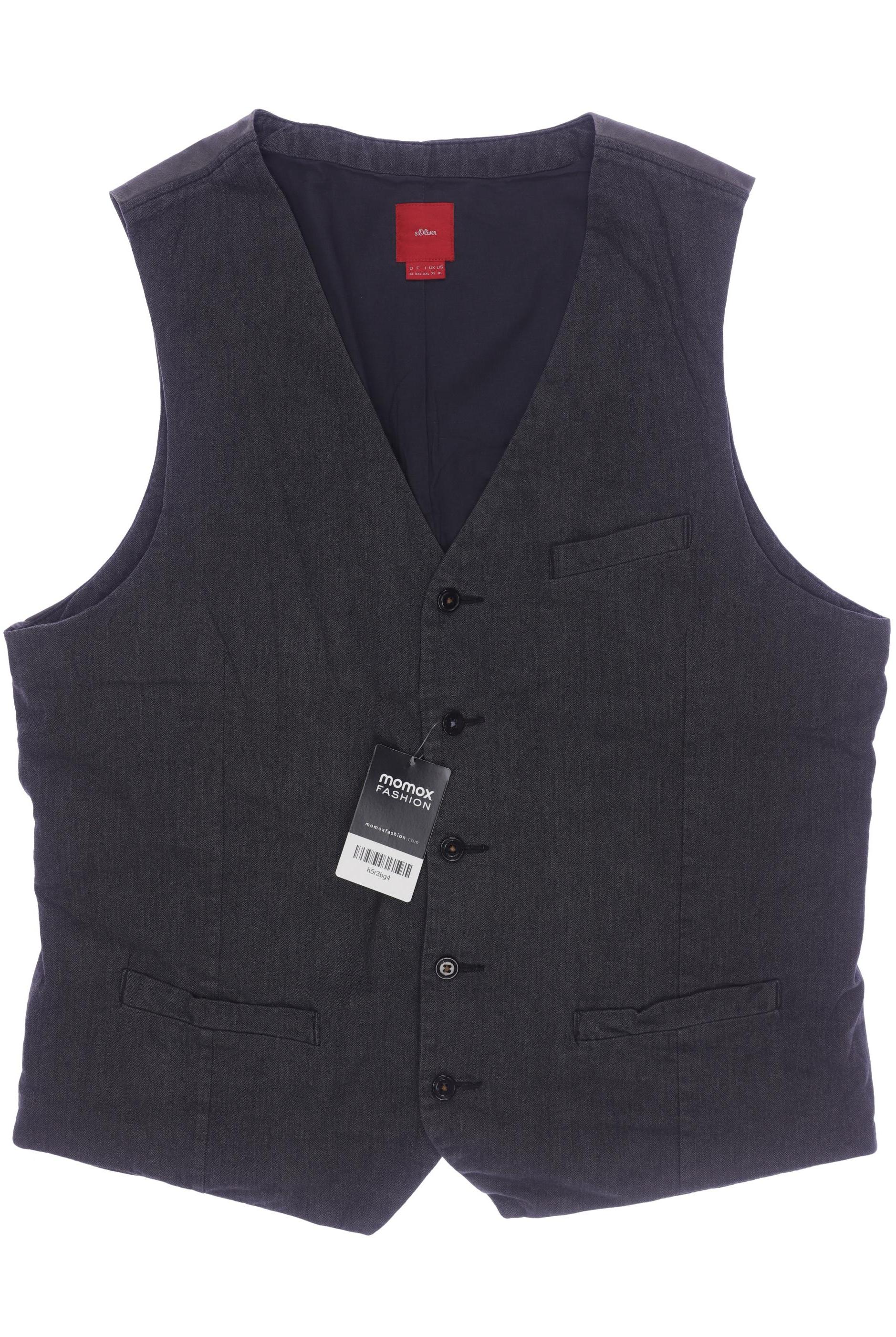 

s.Oliver Herren Weste, grau, Gr. 54