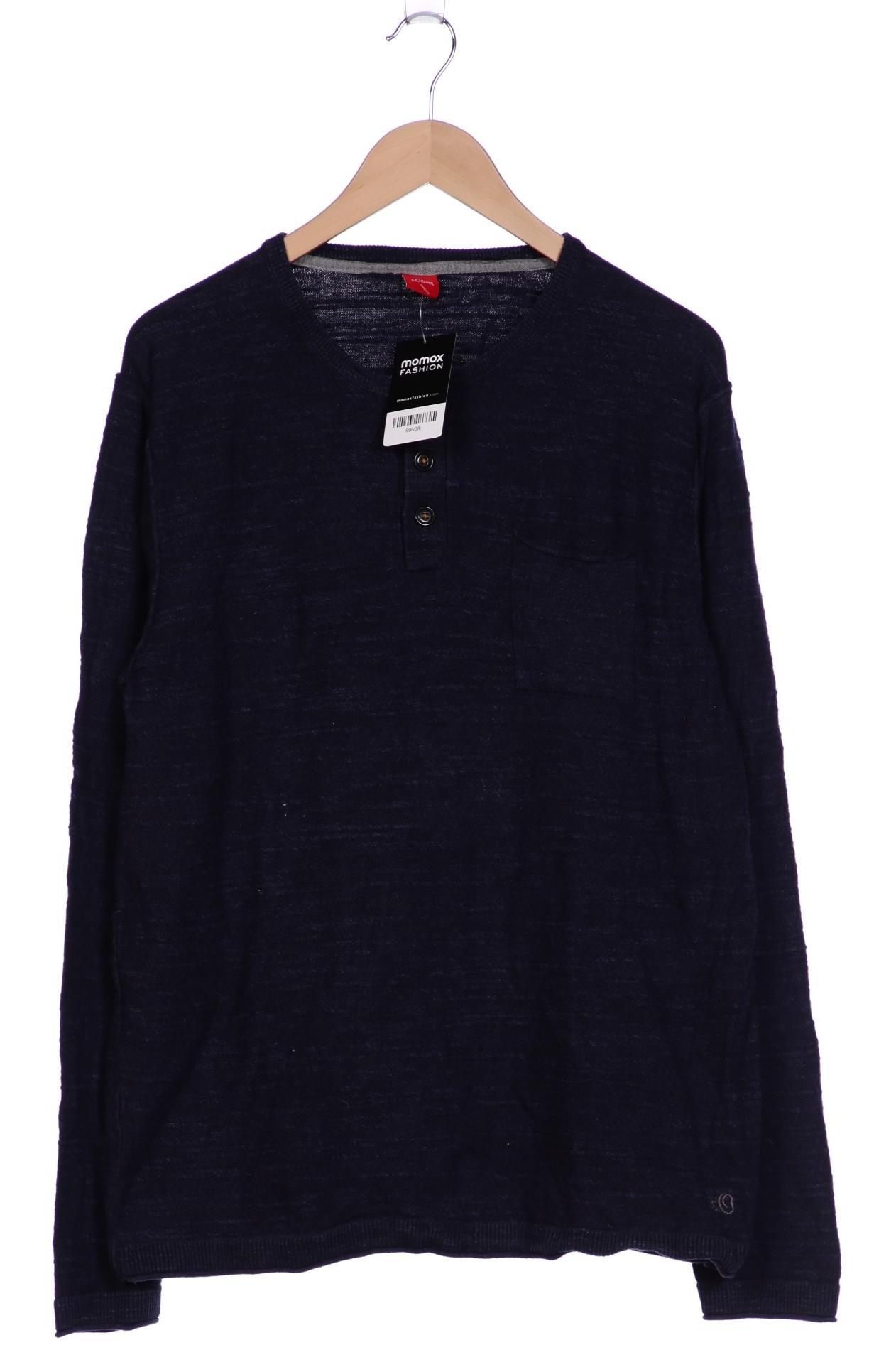 

s.Oliver Herren Pullover, marineblau, Gr. 54