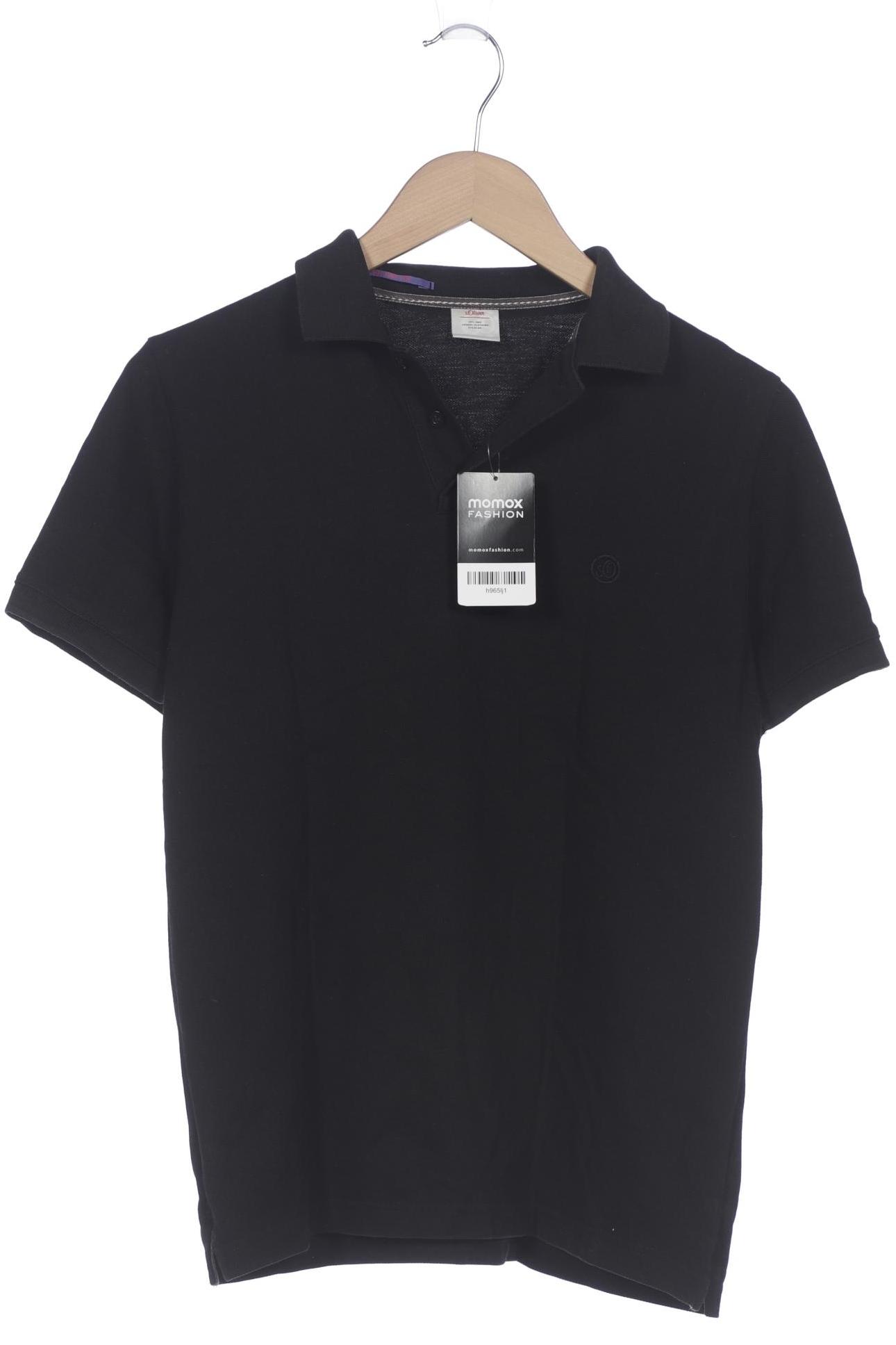 

s.Oliver Herren Poloshirt, schwarz, Gr. 46