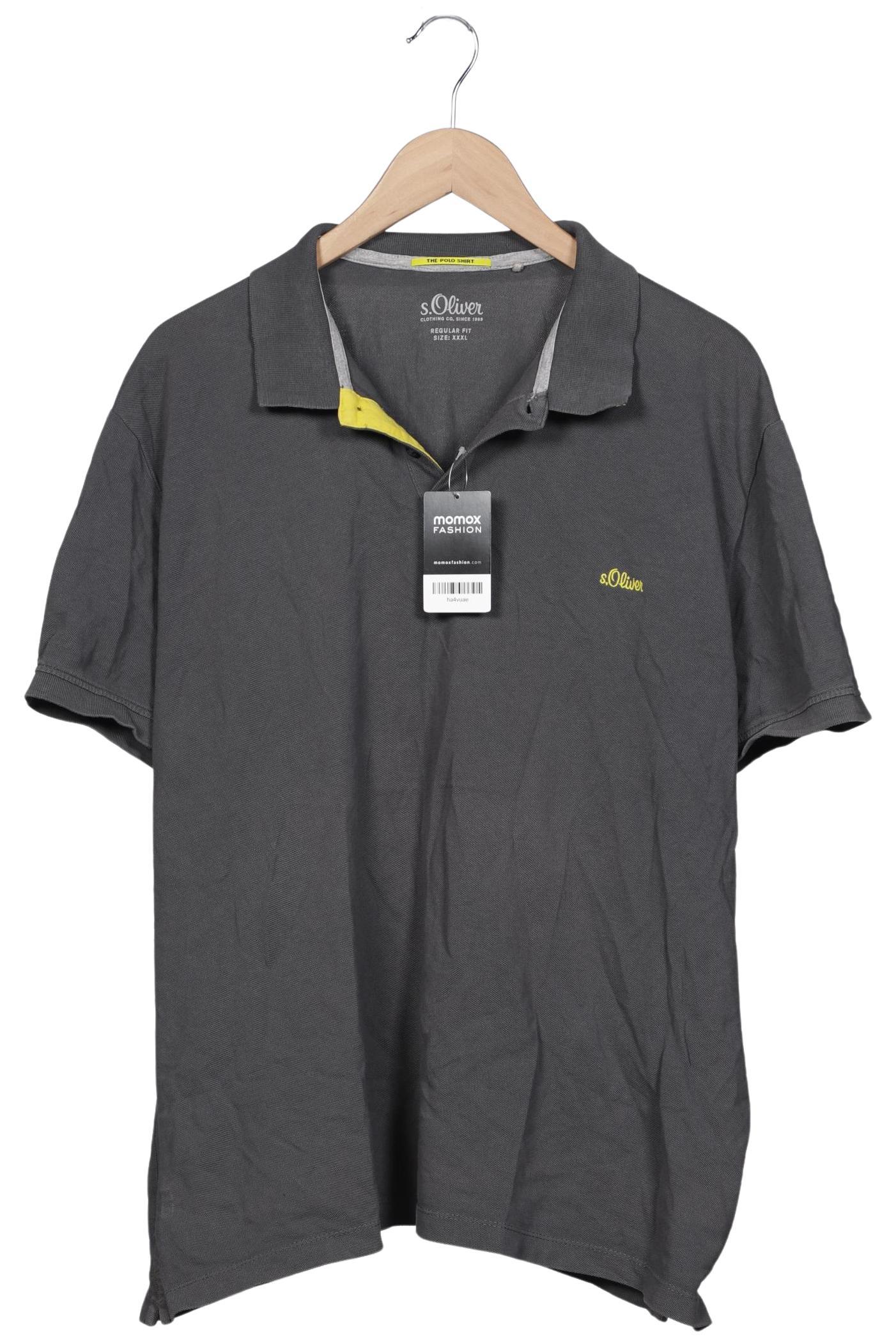 

s.Oliver Herren Poloshirt, grau, Gr. 58