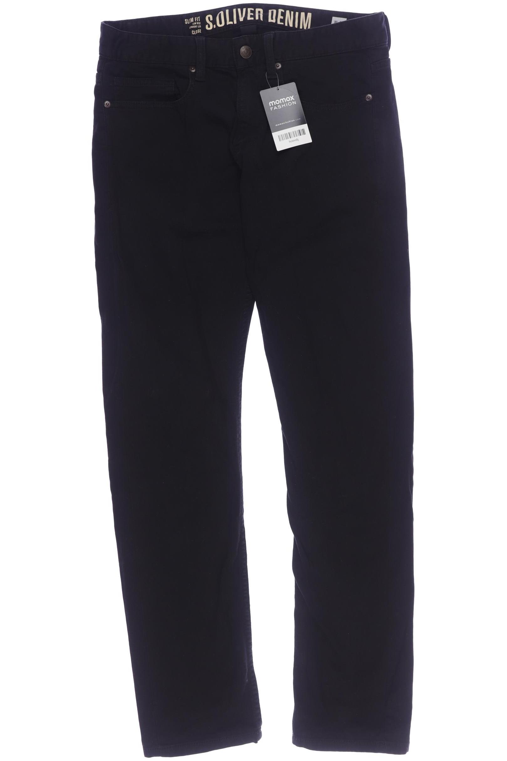 

s.Oliver Herren Jeans, schwarz, Gr. 29