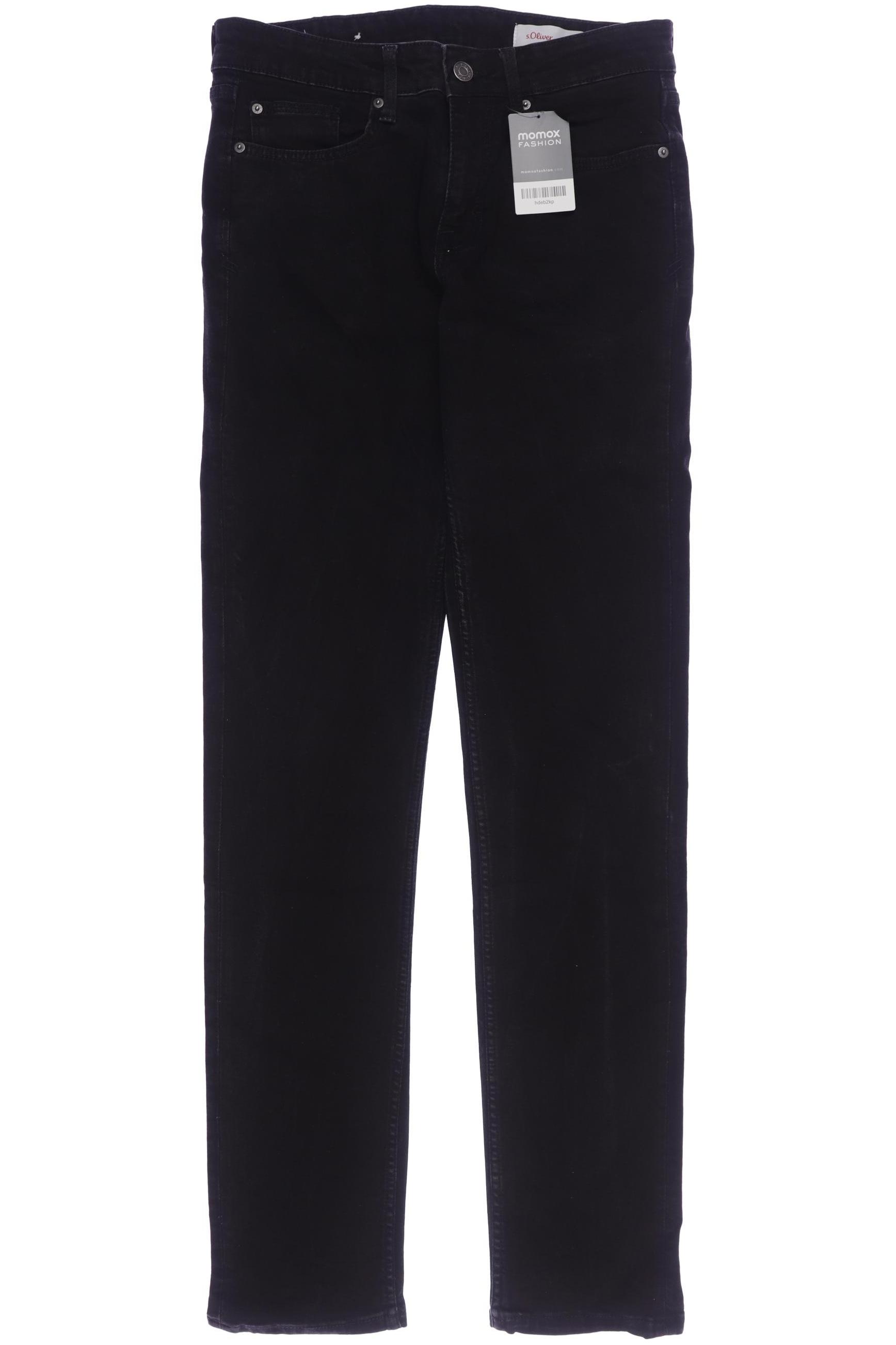 

s.Oliver Herren Jeans, schwarz, Gr. 30