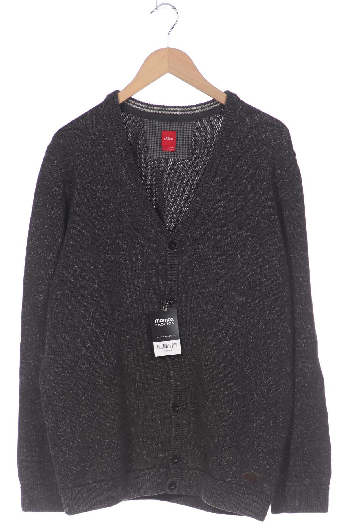 

s.Oliver Herren Strickjacke, grau, Gr. 54