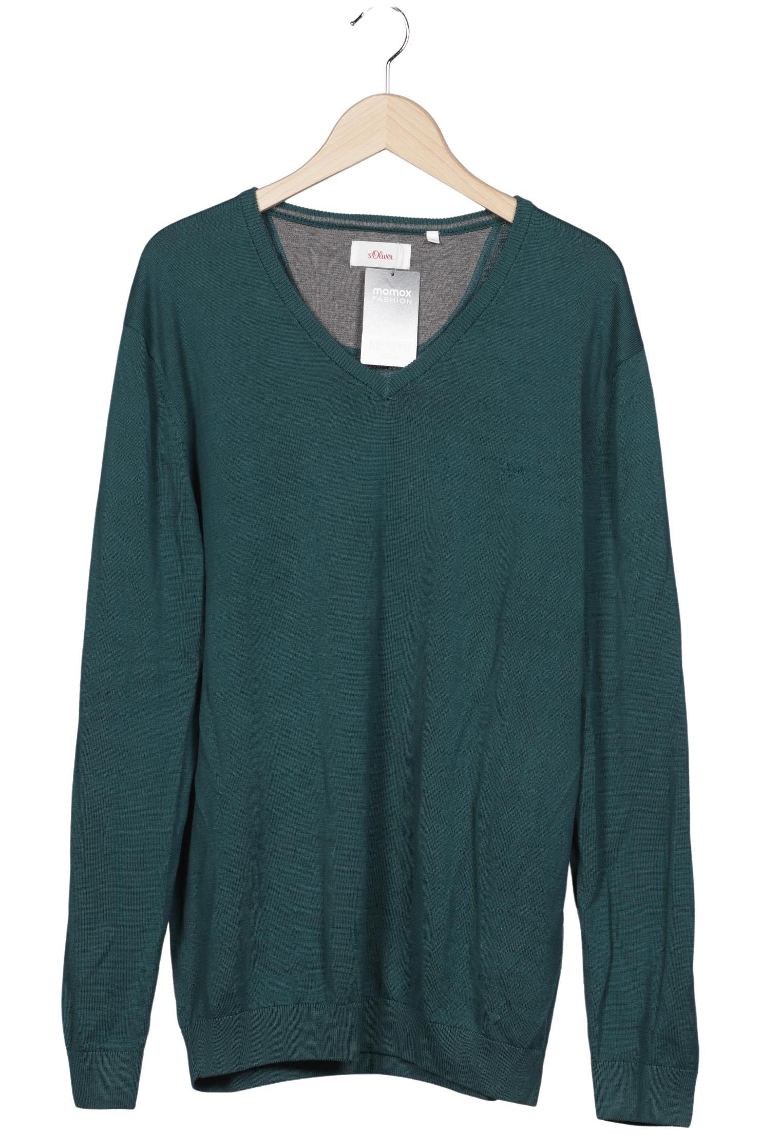 

s.Oliver Herren Pullover, grün, Gr. 54
