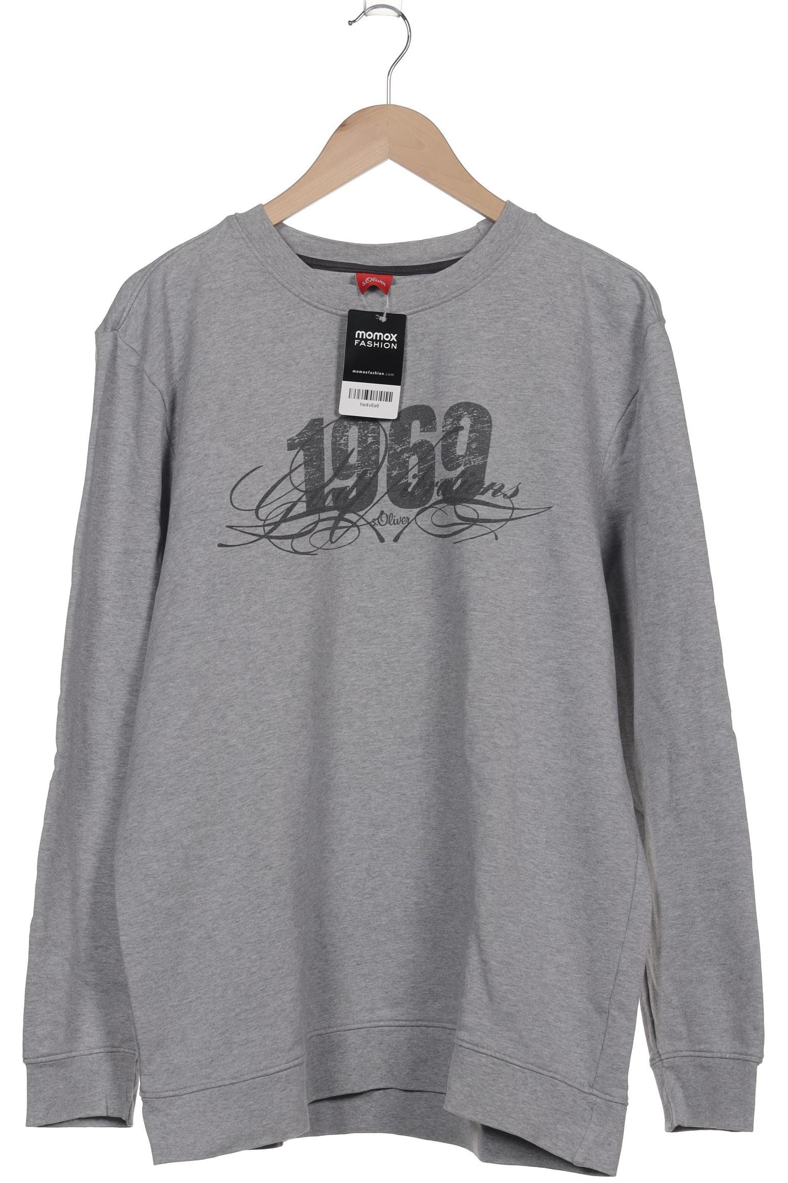 

s.Oliver Herren Sweatshirt, grau, Gr. 54