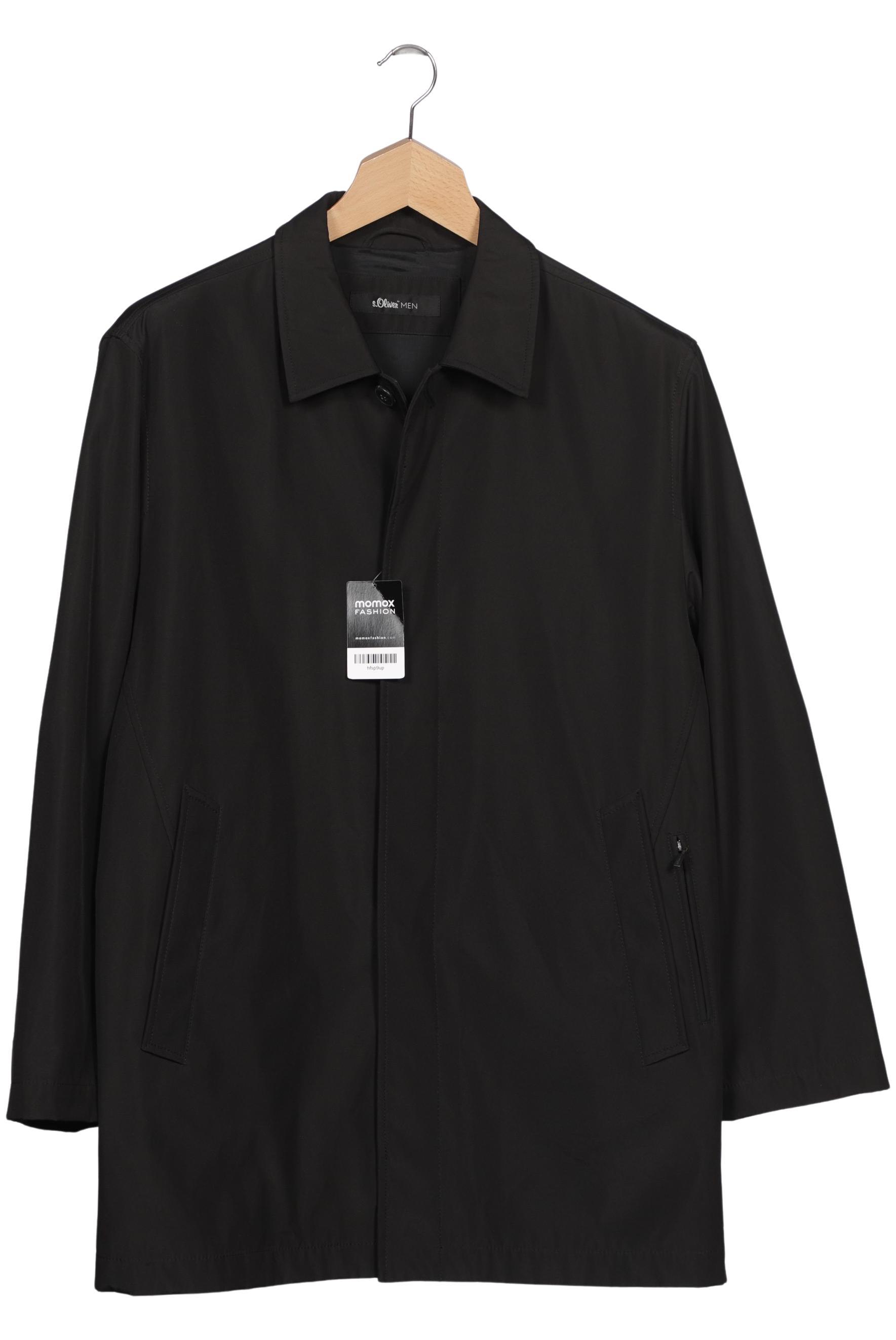 

s.Oliver Herren Mantel, schwarz, Gr. 56