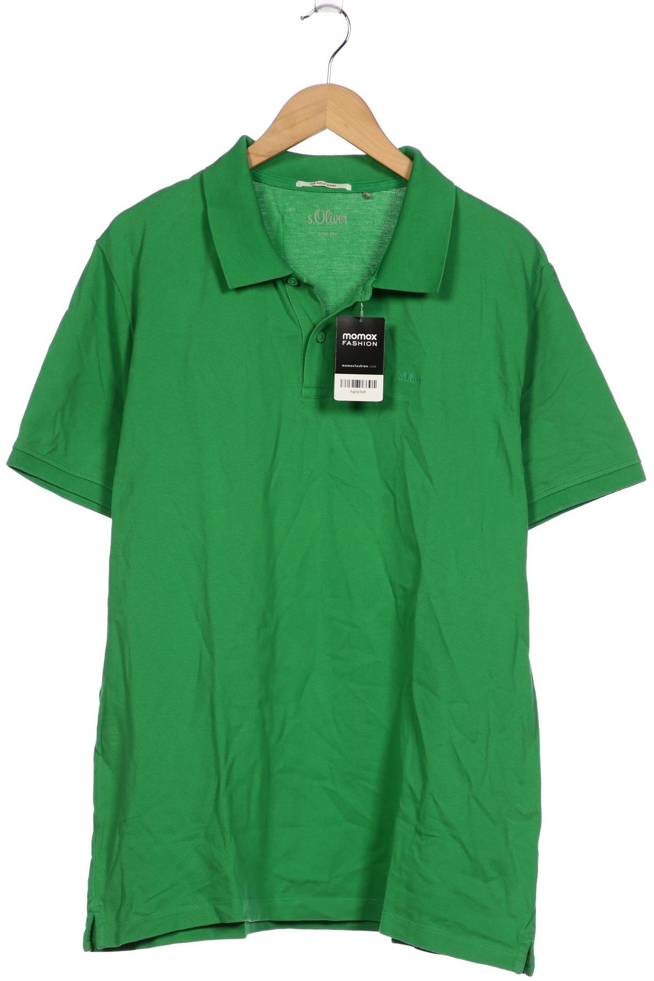 

s.Oliver Herren Poloshirt, grün, Gr. 56