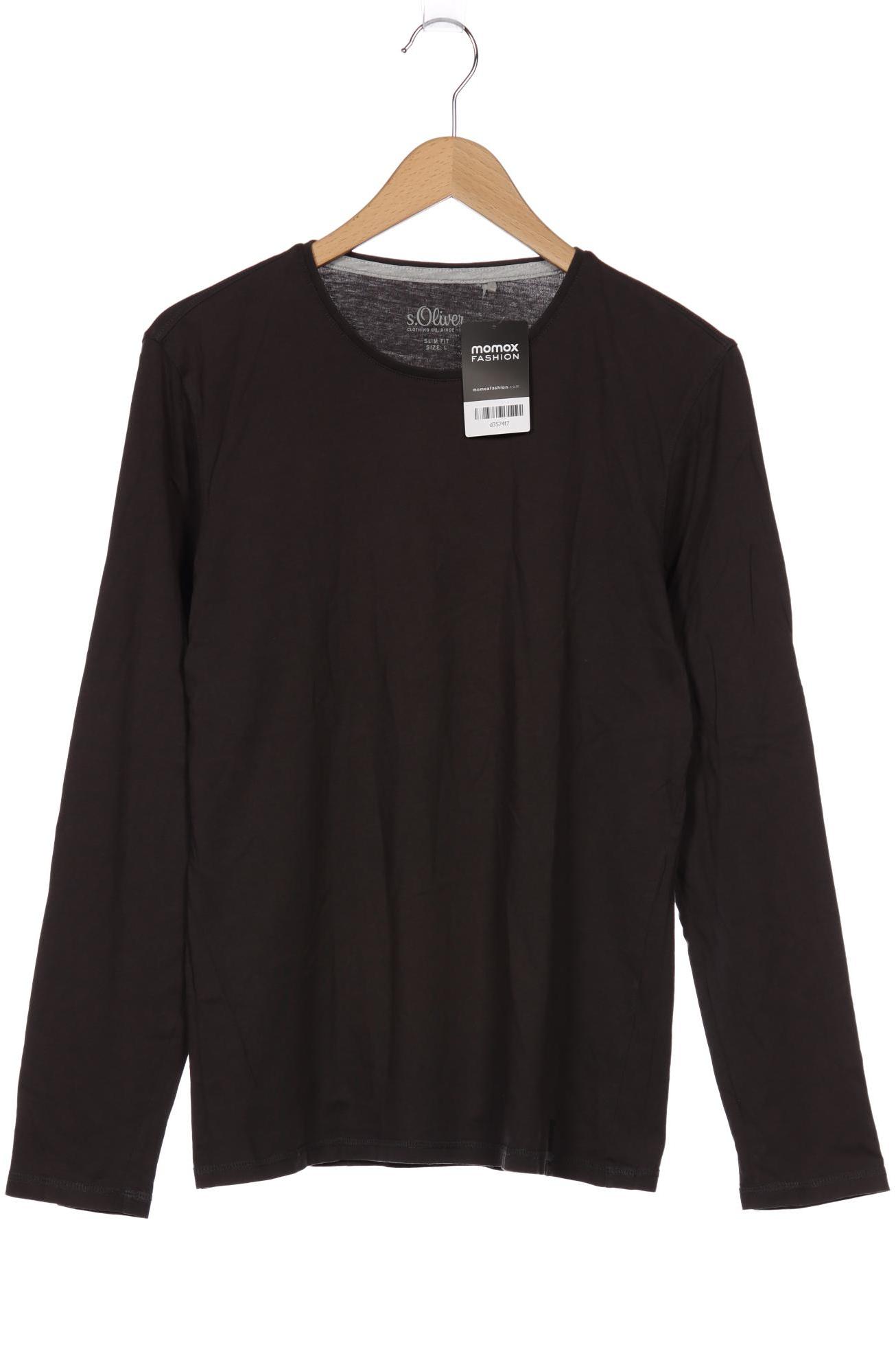 

s.Oliver Herren Langarmshirt, grau