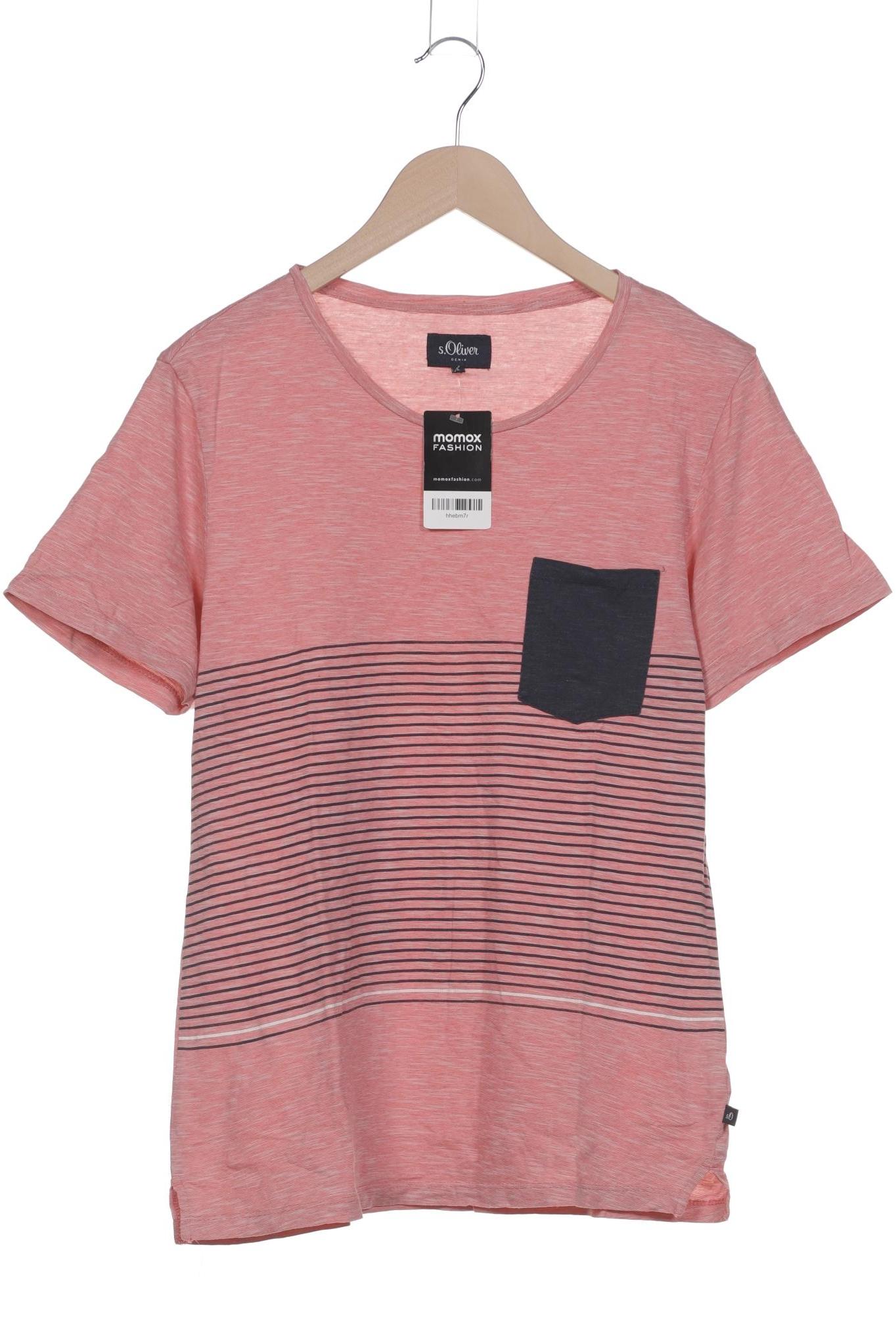 

s.Oliver Herren T-Shirt, pink, Gr. 52