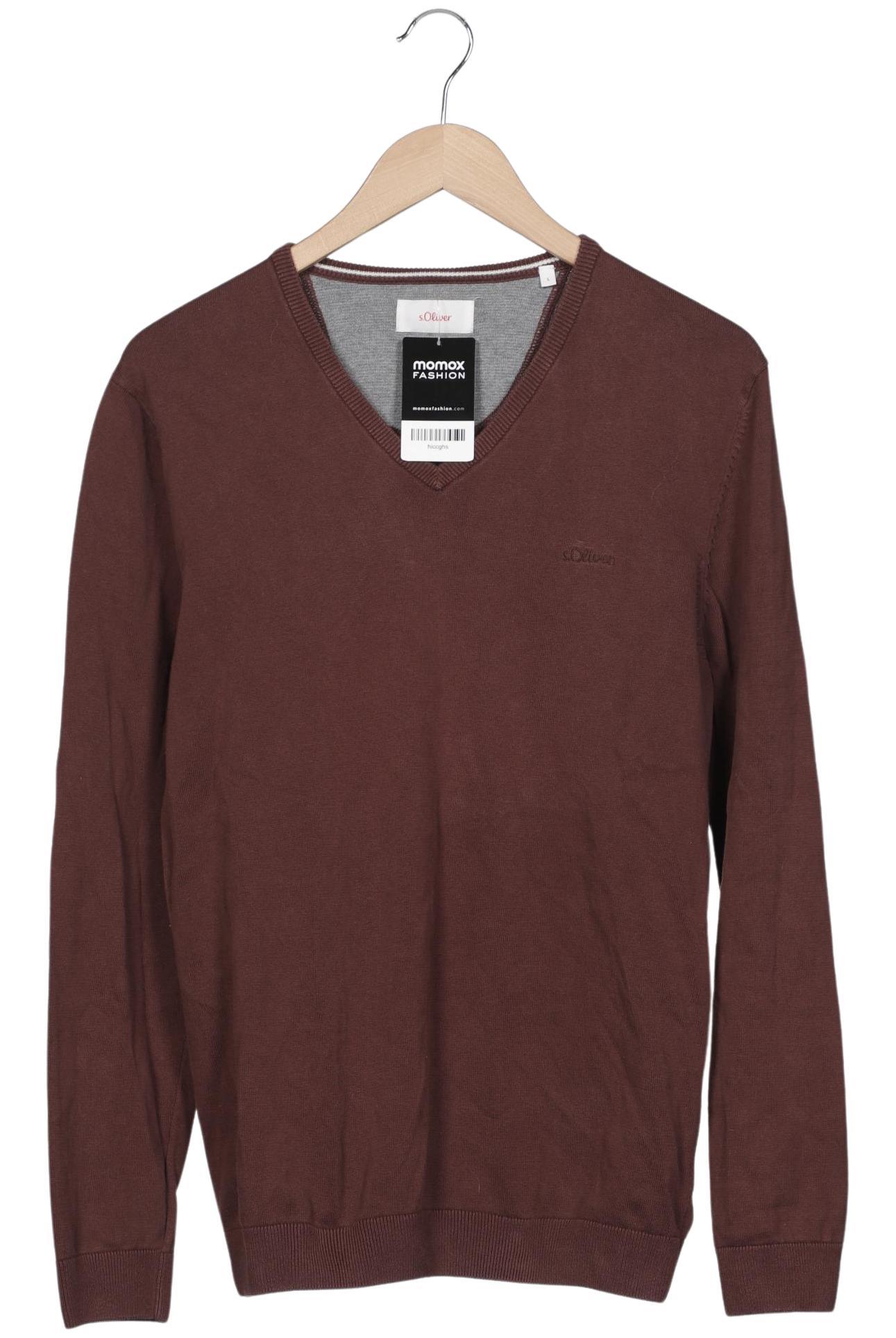 Thumbnail - s.Oliver Herren Pullover, braun, Gr. 52