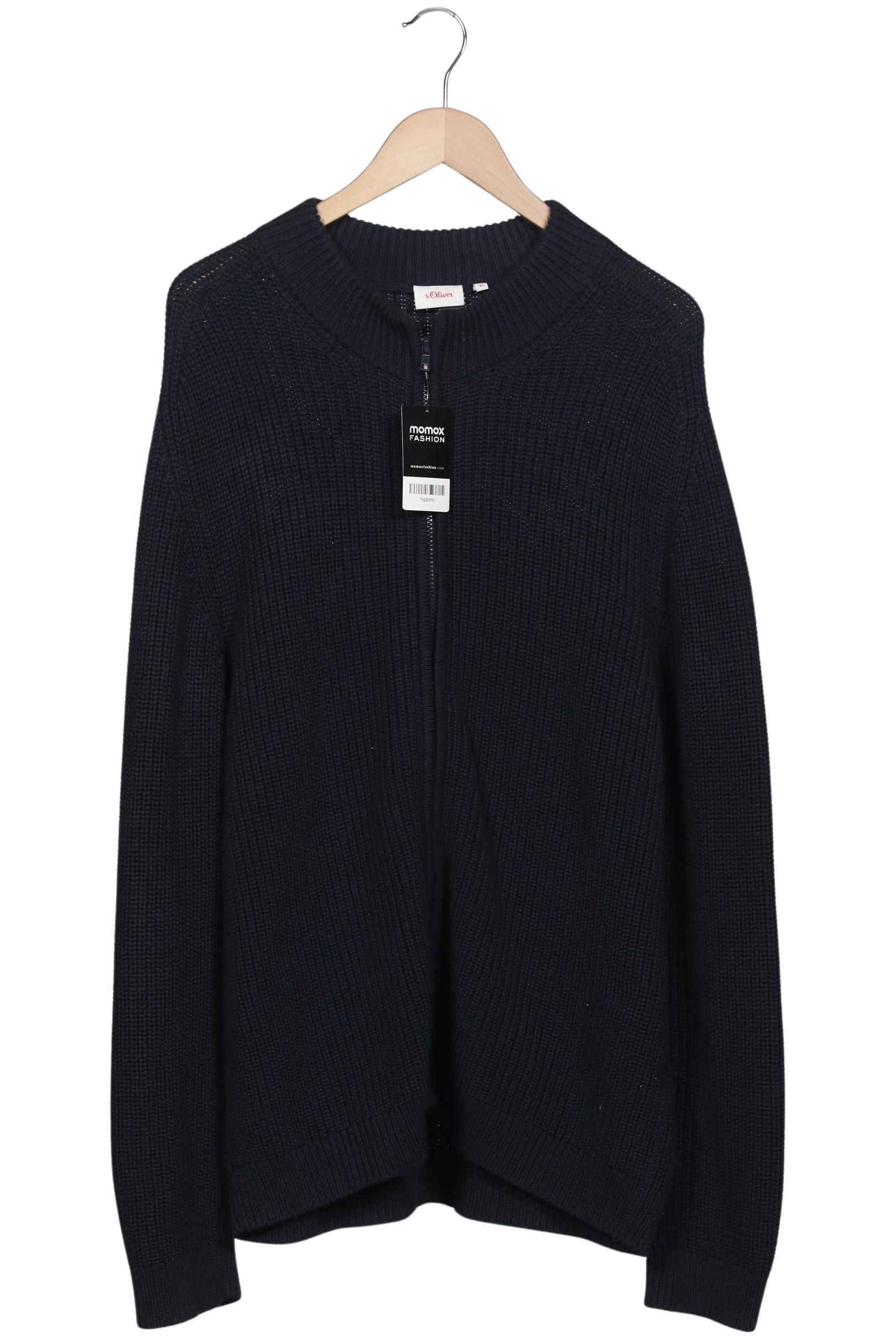 

s.Oliver Herren Strickjacke, marineblau, Gr. 54