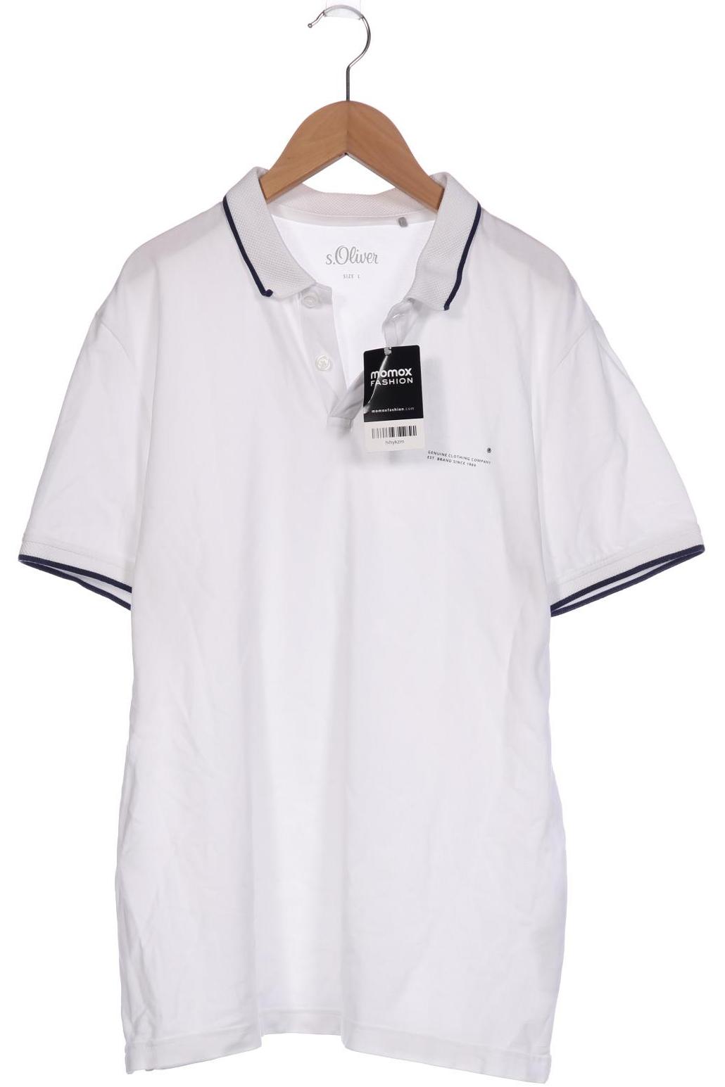 

s.Oliver Herren Poloshirt, weiß