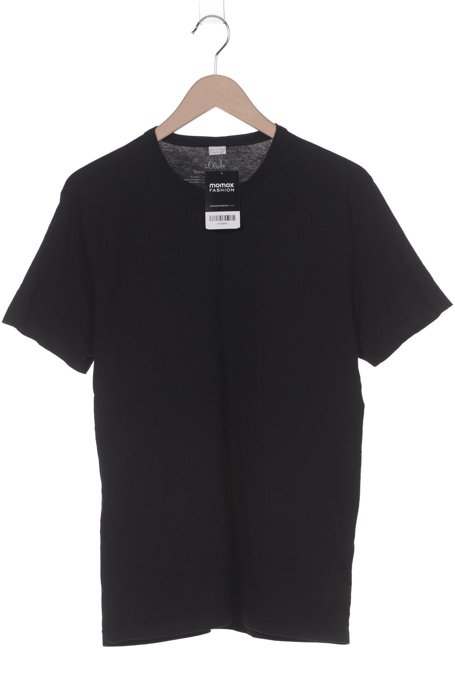 

s.Oliver Herren T-Shirt, schwarz, Gr. 52