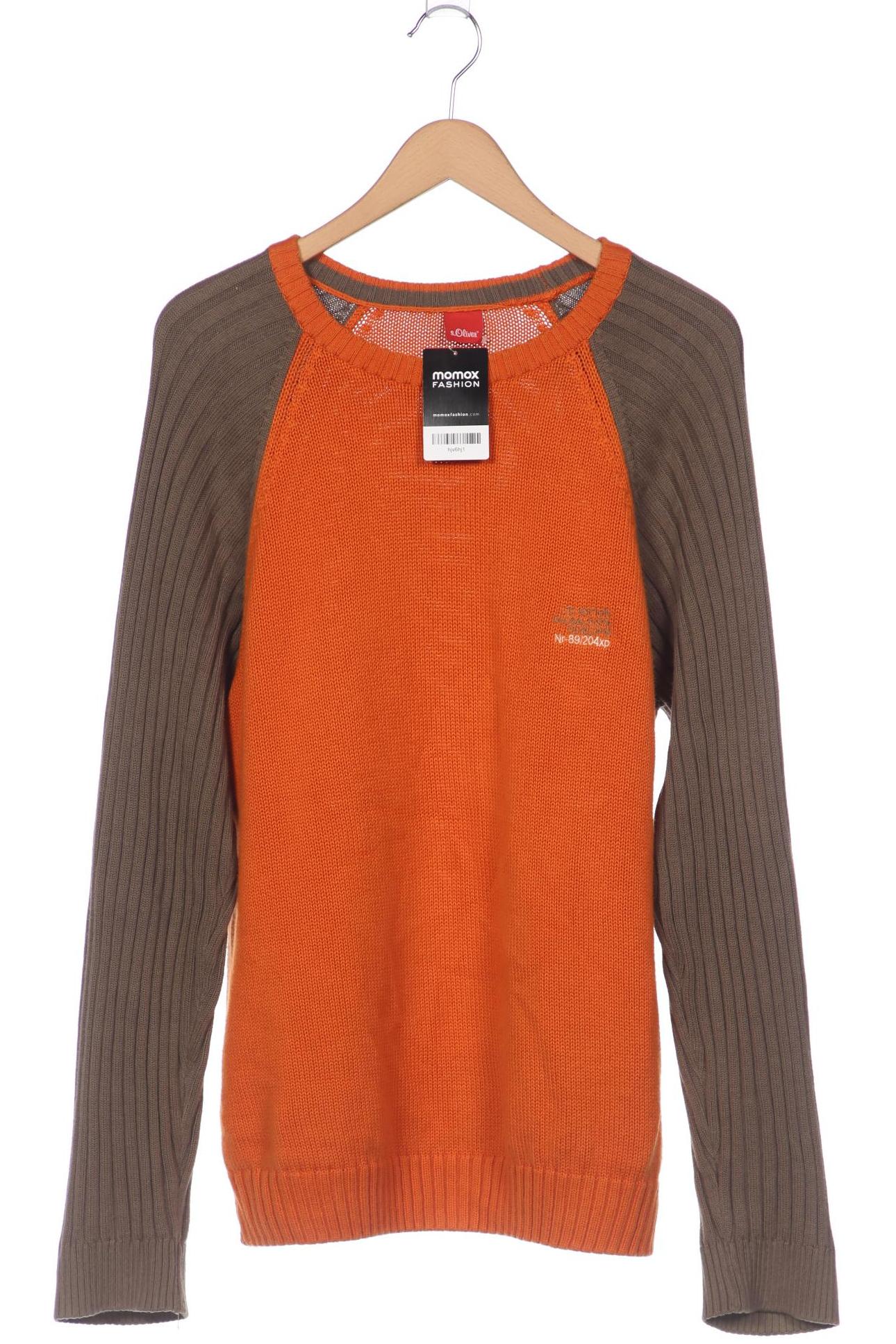 

s.Oliver Herren Pullover, orange, Gr. 54