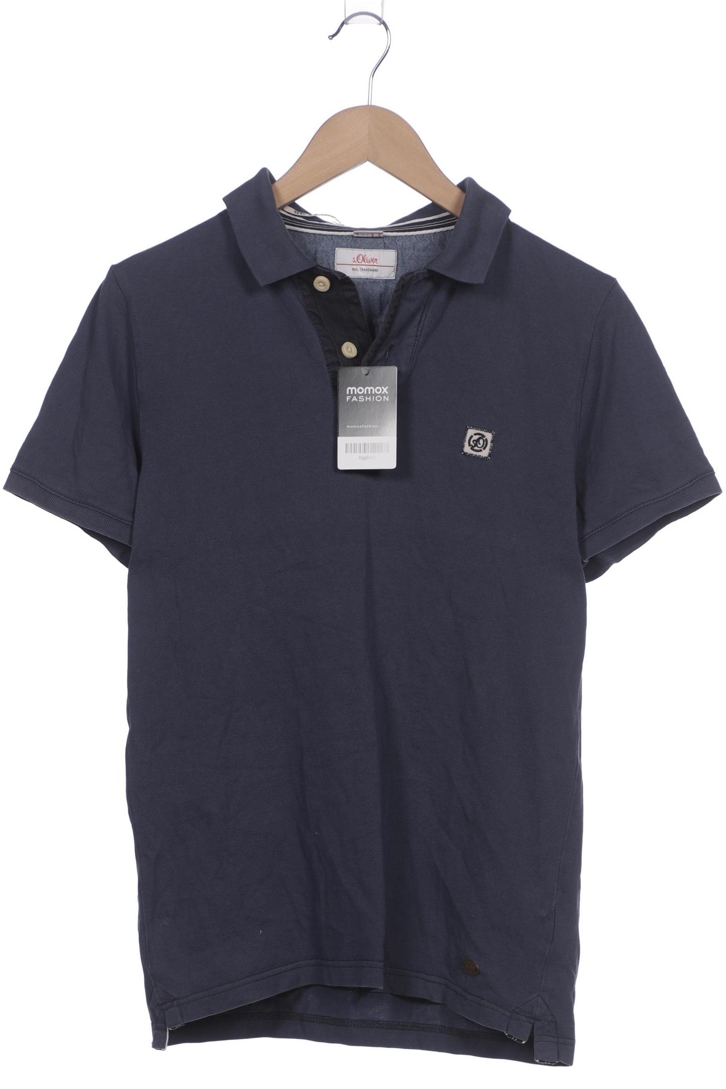 

s.Oliver Herren Poloshirt, marineblau, Gr. 48